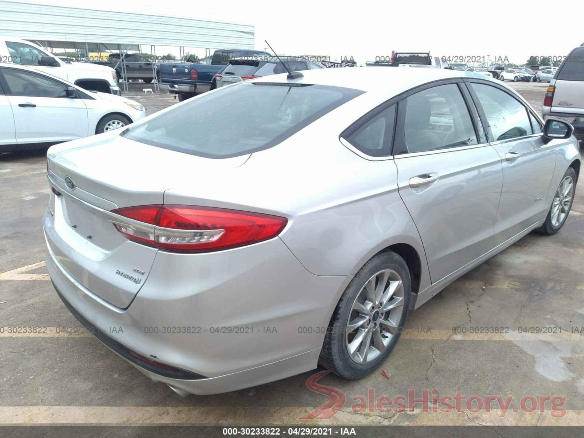 3FA6P0LU4HR324378 2017 FORD FUSION