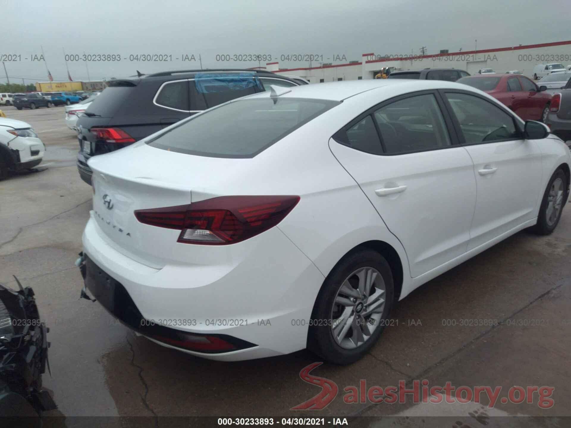 5NPD84LF7LH553642 2020 HYUNDAI ELANTRA