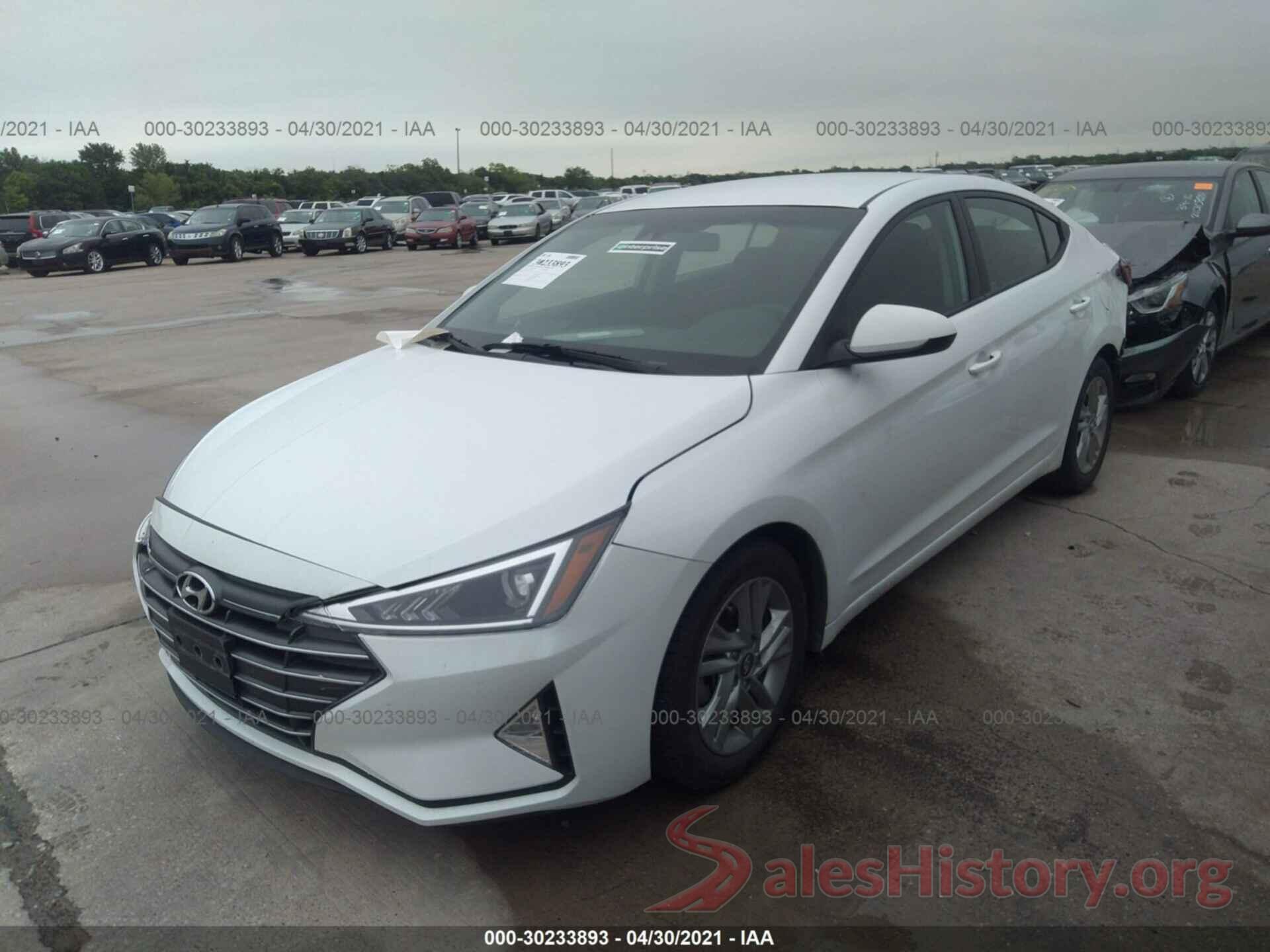 5NPD84LF7LH553642 2020 HYUNDAI ELANTRA