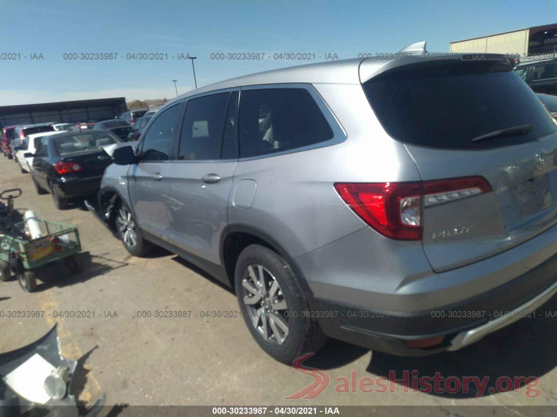 5FNYF6H54KB006764 2019 HONDA PILOT