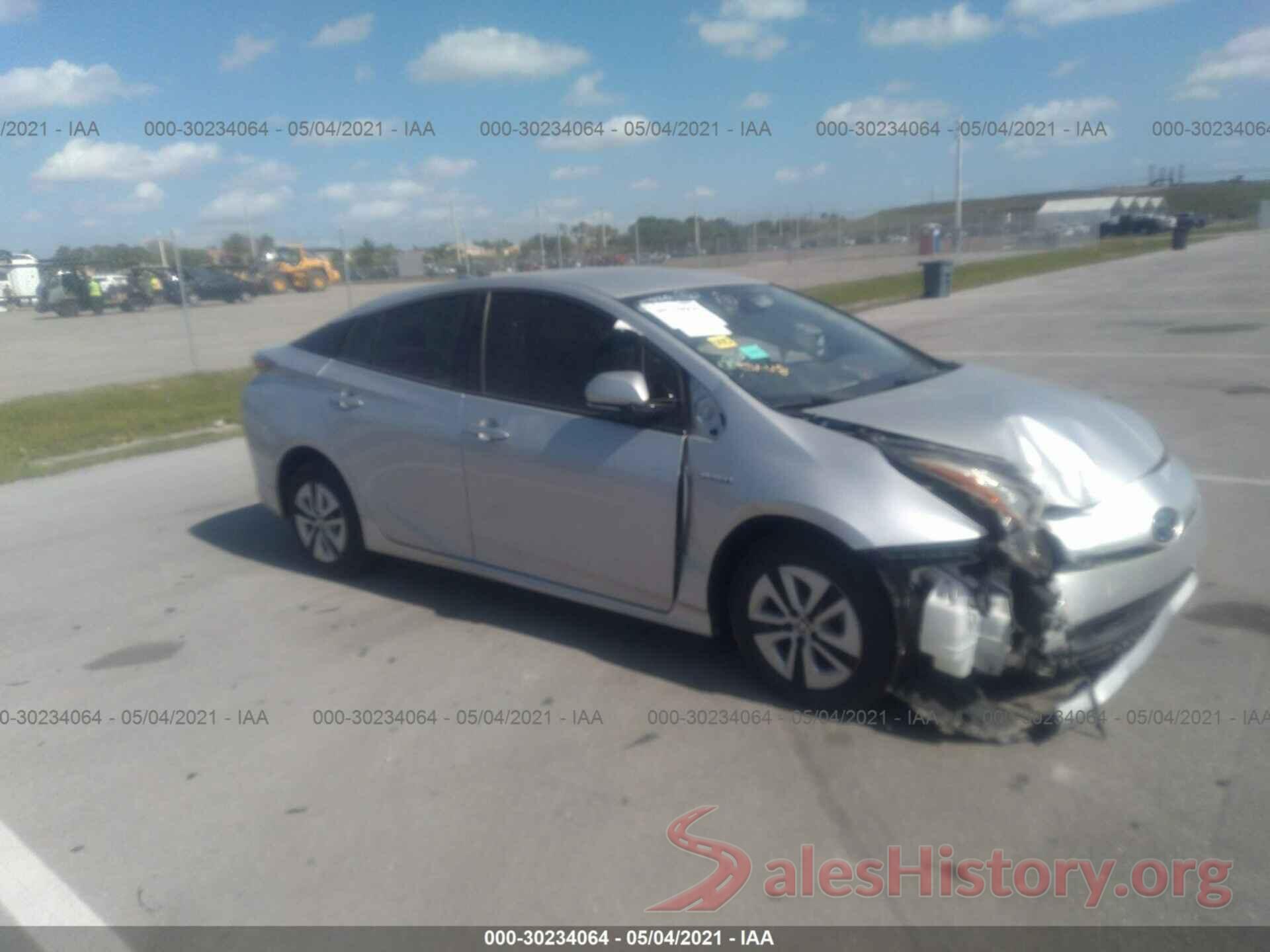 JTDKBRFU2J3585908 2018 TOYOTA PRIUS