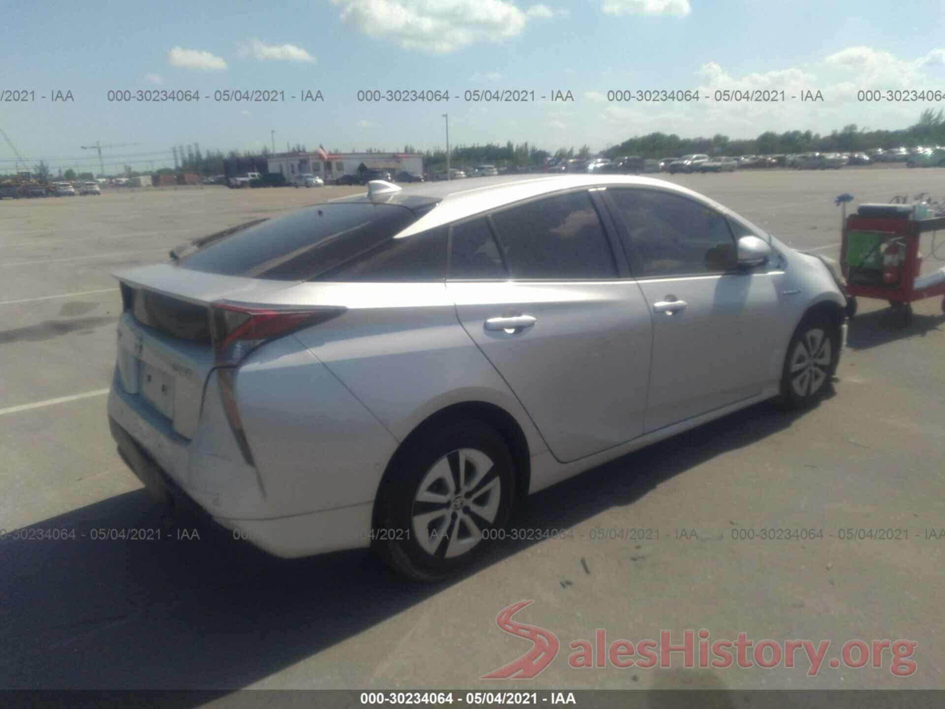 JTDKBRFU2J3585908 2018 TOYOTA PRIUS