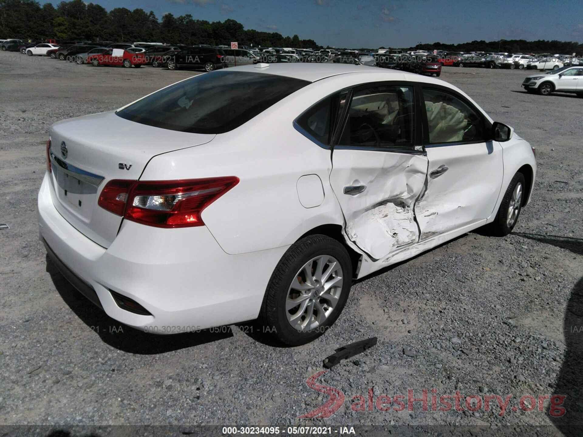 3N1AB7AP6KY357231 2019 NISSAN SENTRA