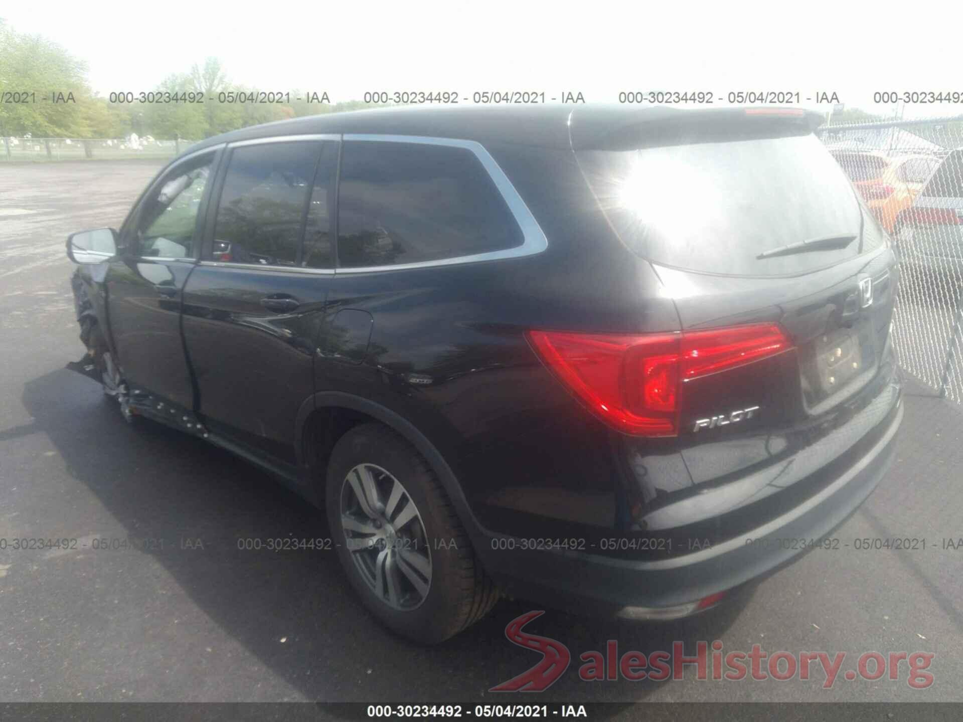 5FNYF6H75HB049925 2017 HONDA PILOT