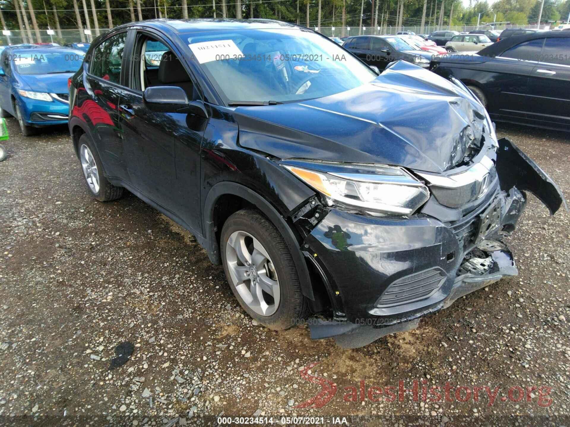 3CZRU6H3XLM722424 2020 HONDA HR-V