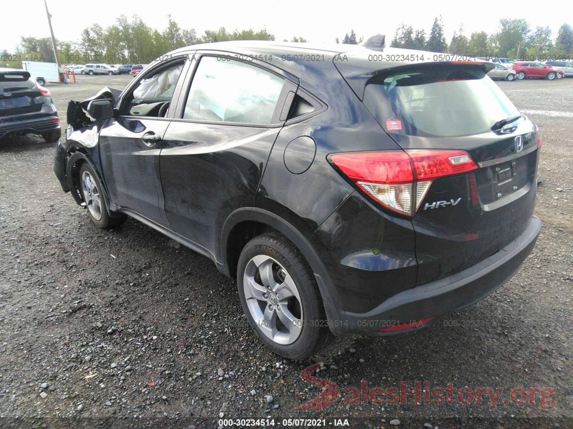 3CZRU6H3XLM722424 2020 HONDA HR-V