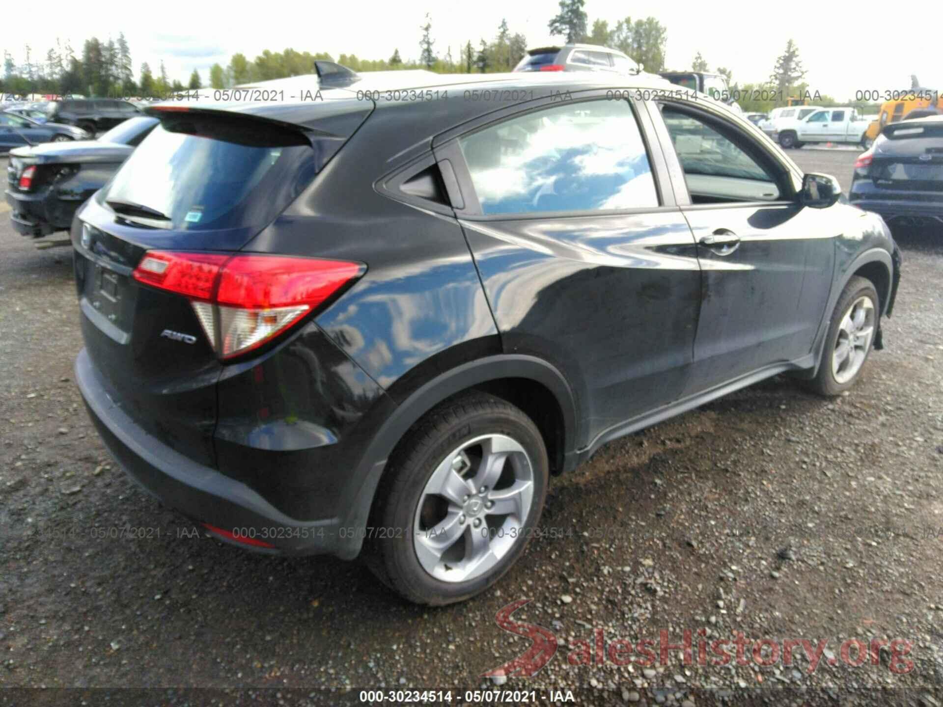 3CZRU6H3XLM722424 2020 HONDA HR-V