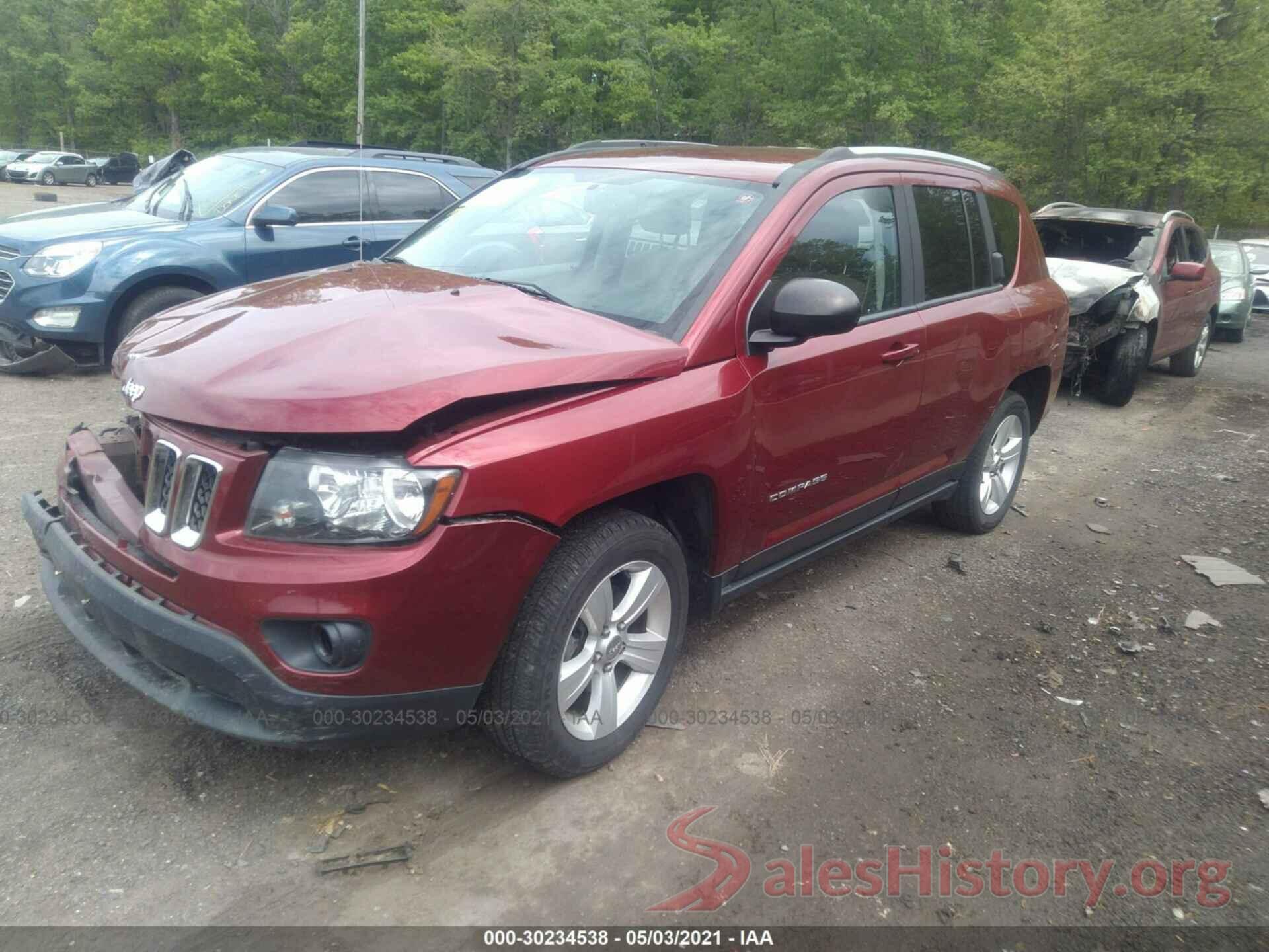 1C4NJCBA2GD773467 2016 JEEP COMPASS