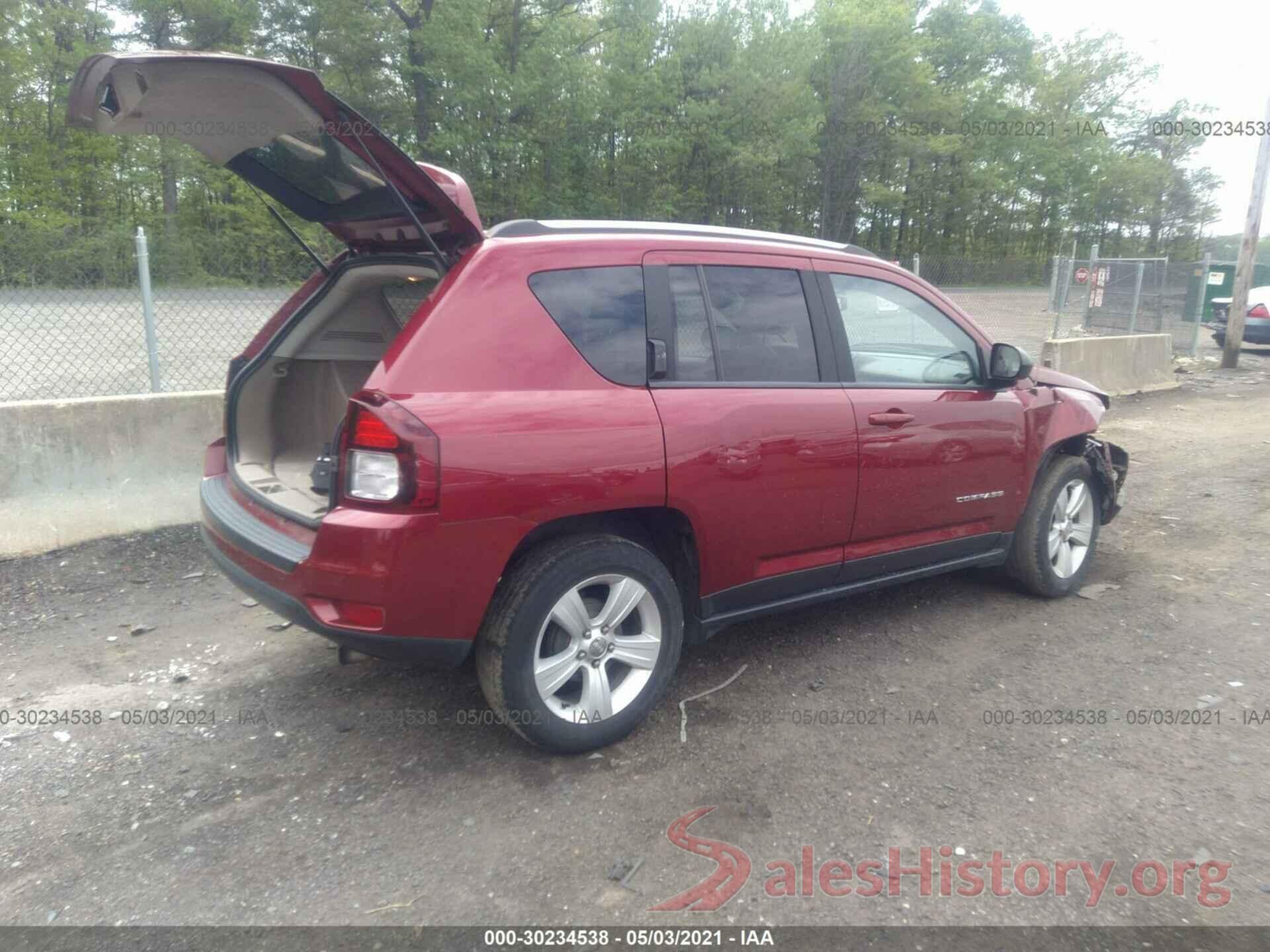 1C4NJCBA2GD773467 2016 JEEP COMPASS