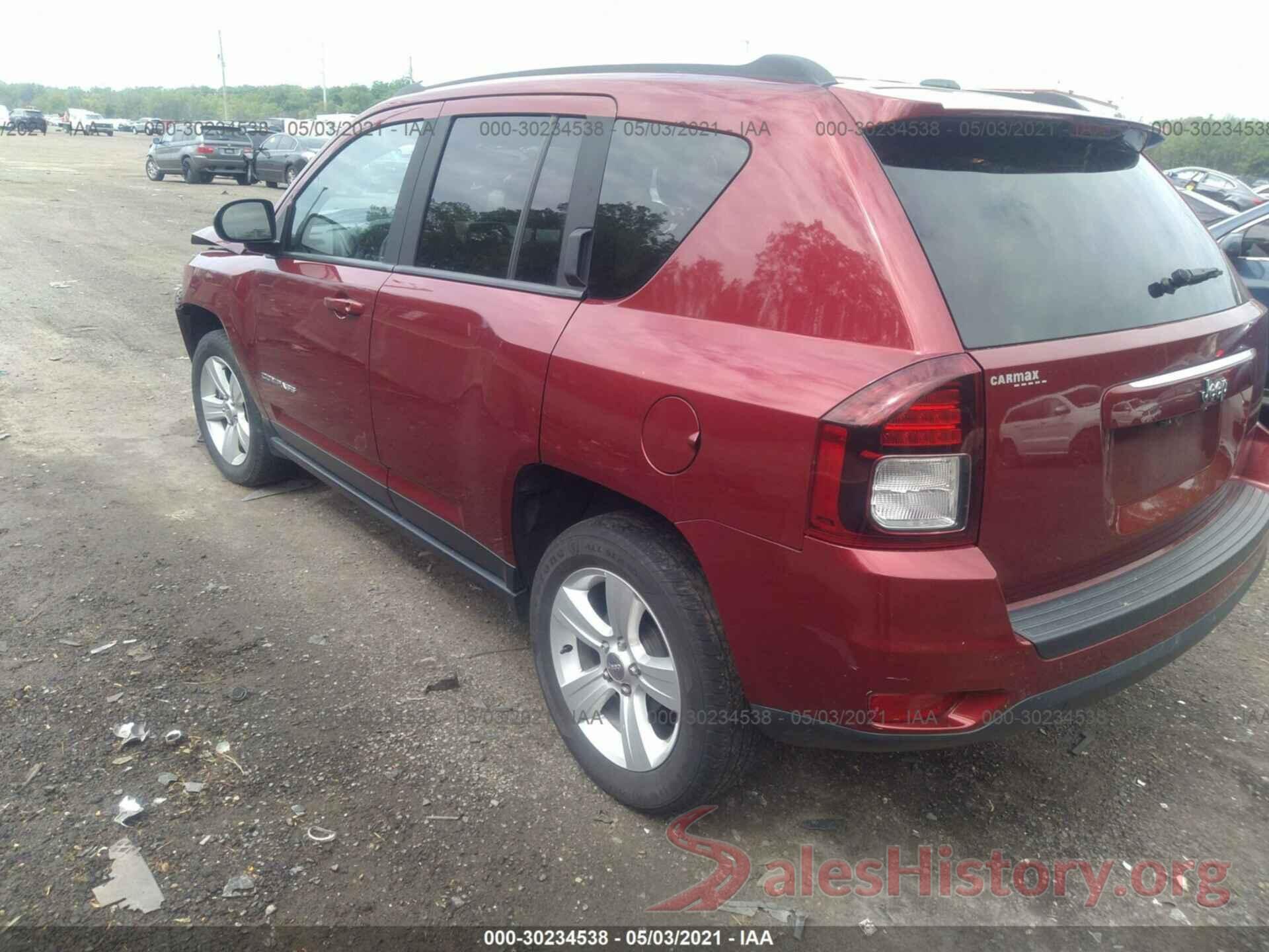 1C4NJCBA2GD773467 2016 JEEP COMPASS