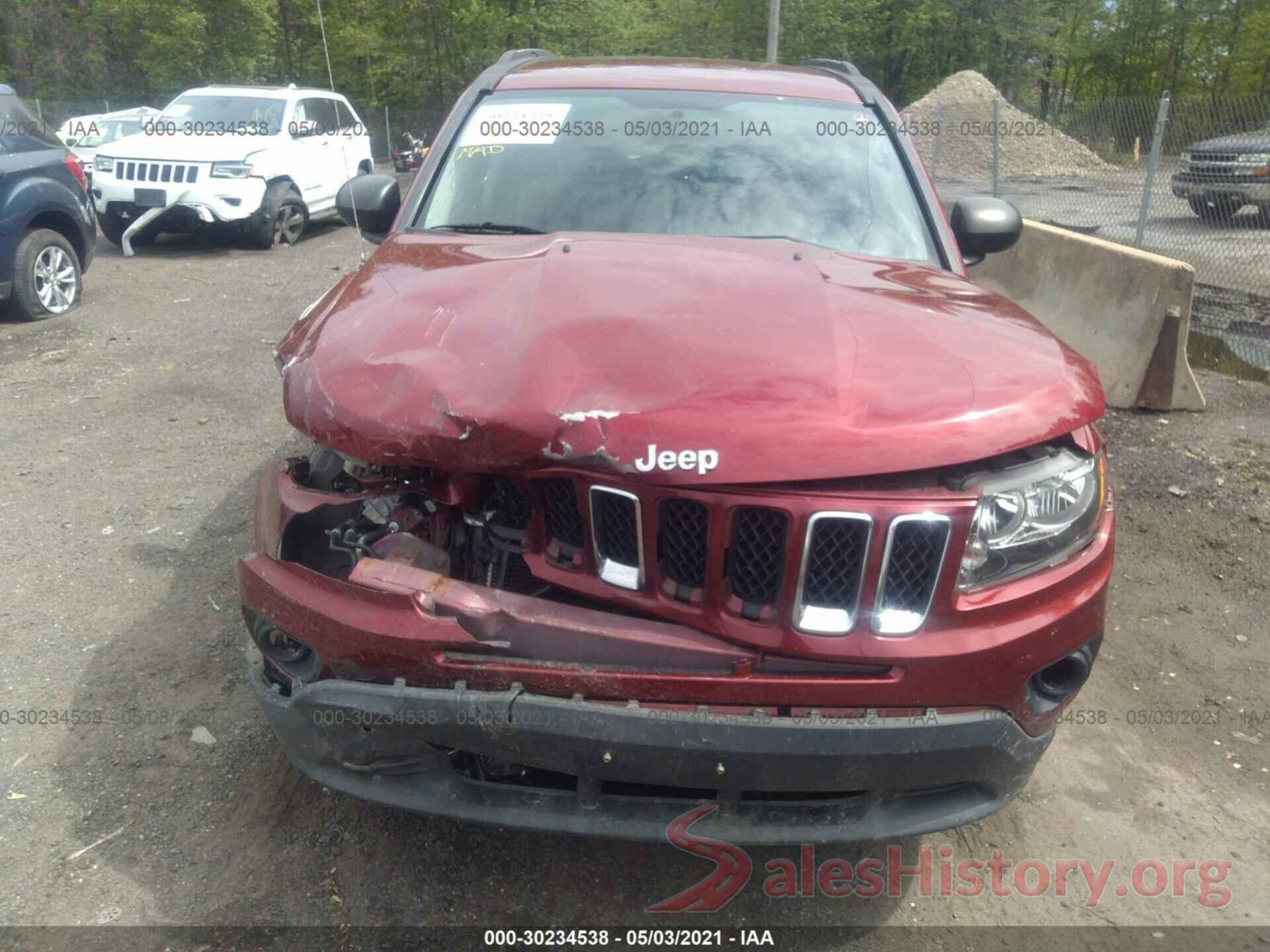 1C4NJCBA2GD773467 2016 JEEP COMPASS