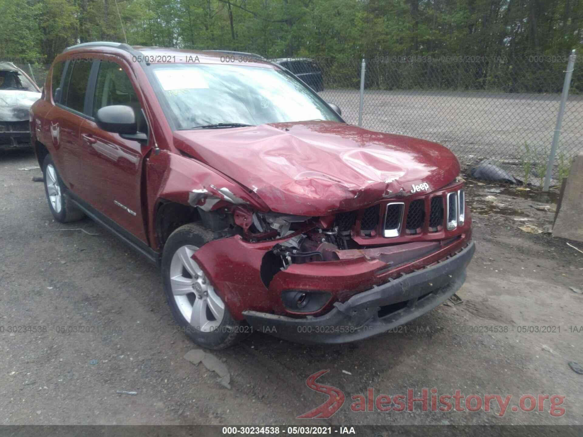 1C4NJCBA2GD773467 2016 JEEP COMPASS