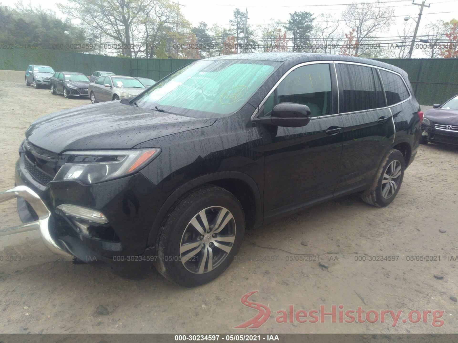 5FNYF5H49GB022158 2016 HONDA PILOT