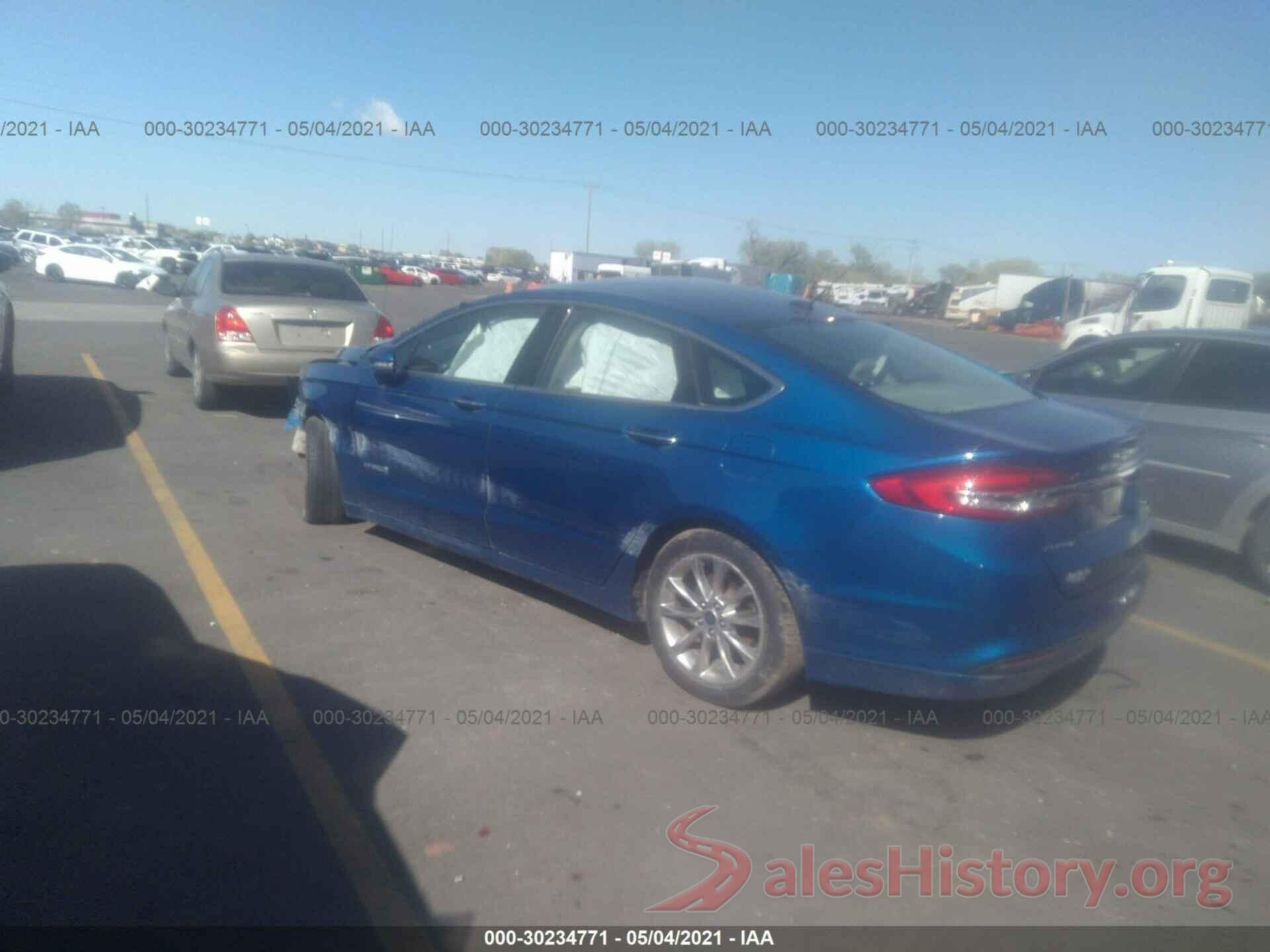 3FA6P0LUXHR260640 2017 FORD FUSION