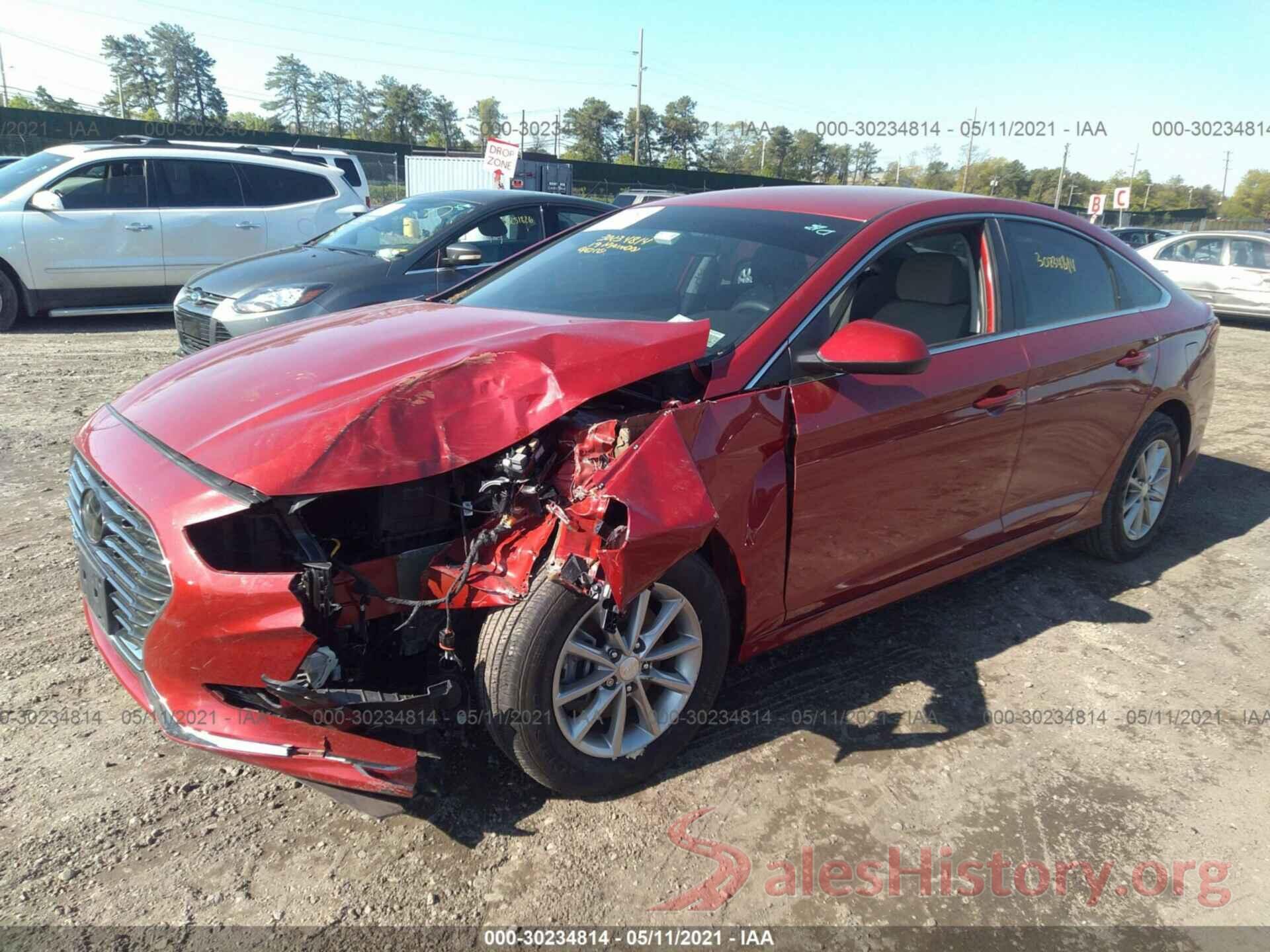 5NPE24AF9KH815815 2019 HYUNDAI SONATA