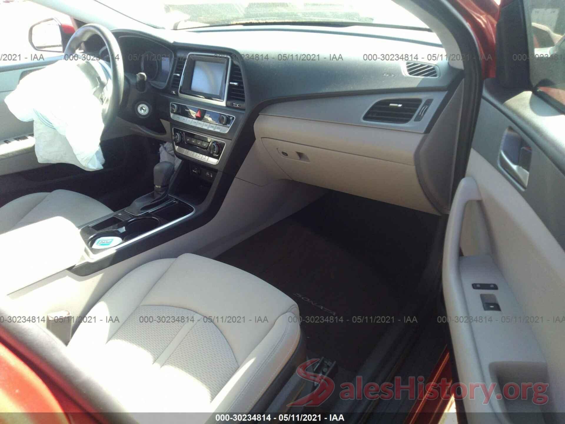 5NPE24AF9KH815815 2019 HYUNDAI SONATA