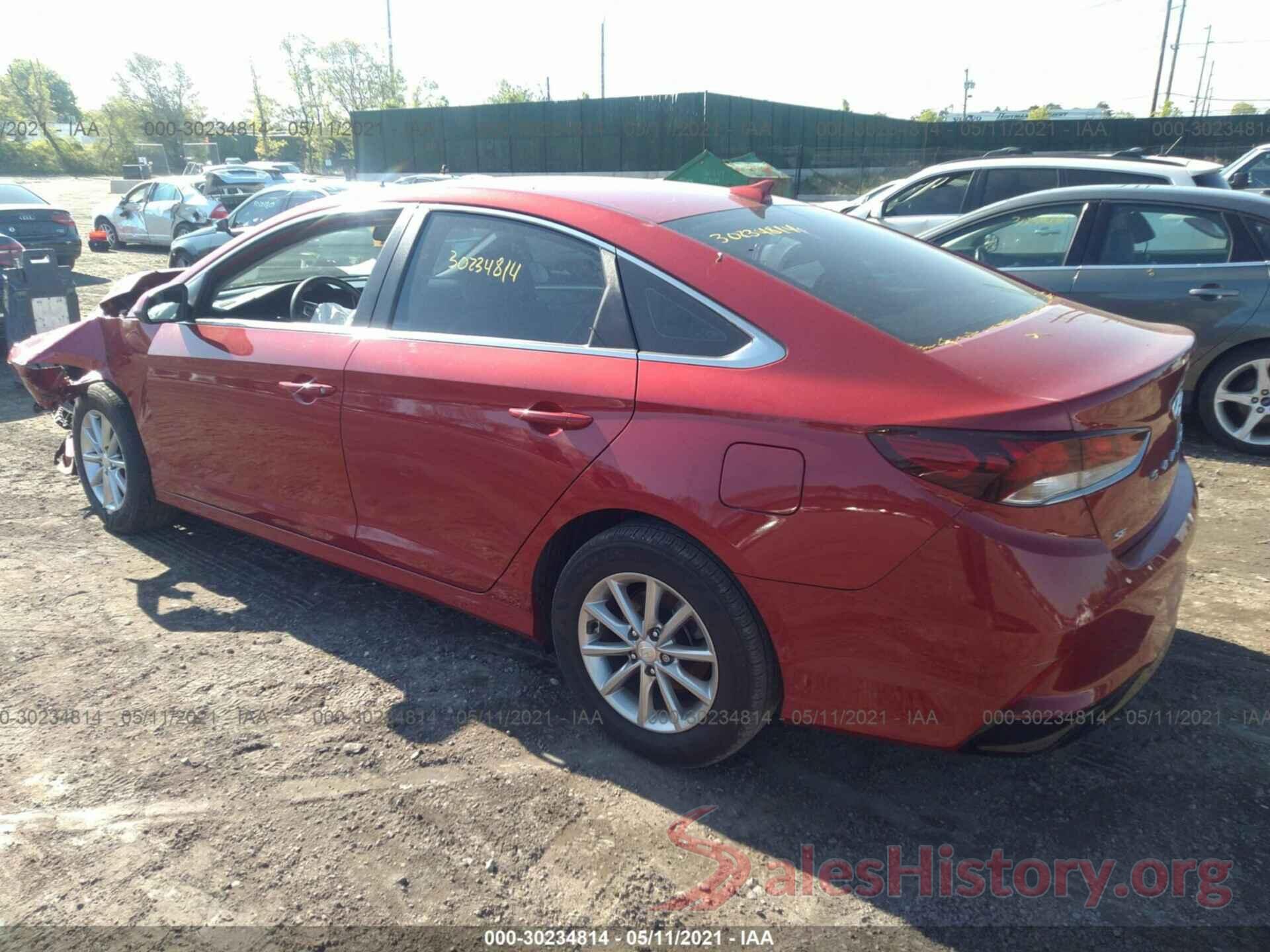 5NPE24AF9KH815815 2019 HYUNDAI SONATA