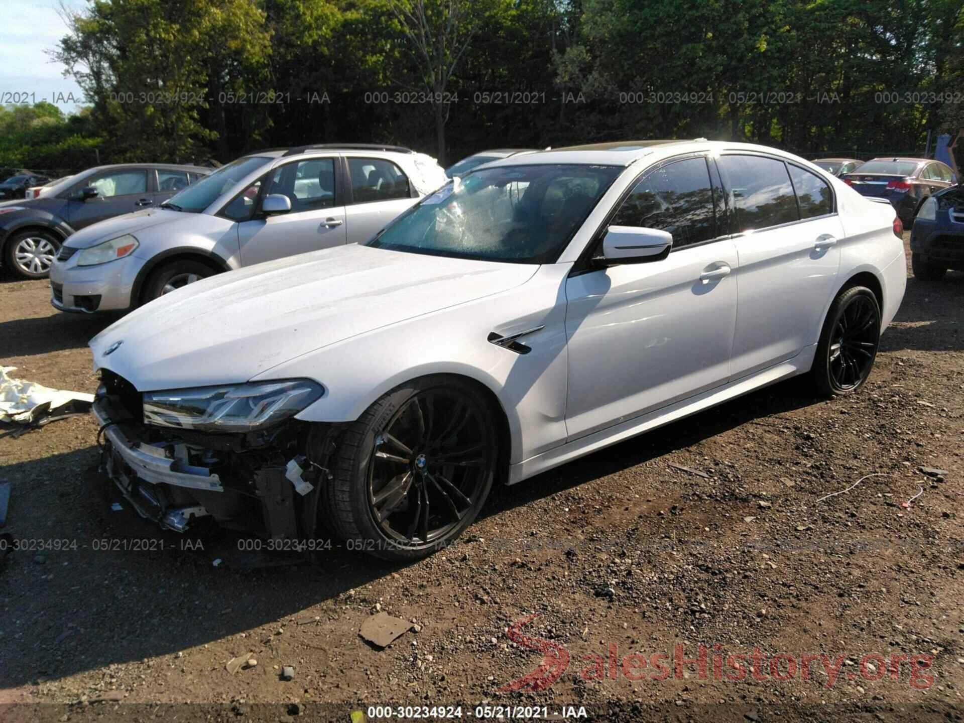 WBS83CH08MCF27669 2021 BMW M5