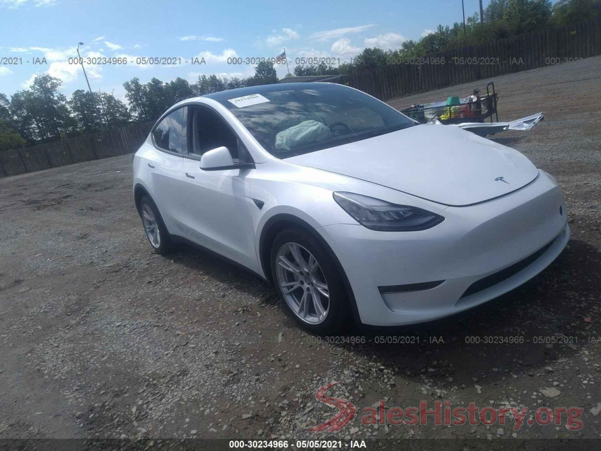 5YJYGDEE3LF032201 2020 TESLA MODEL Y