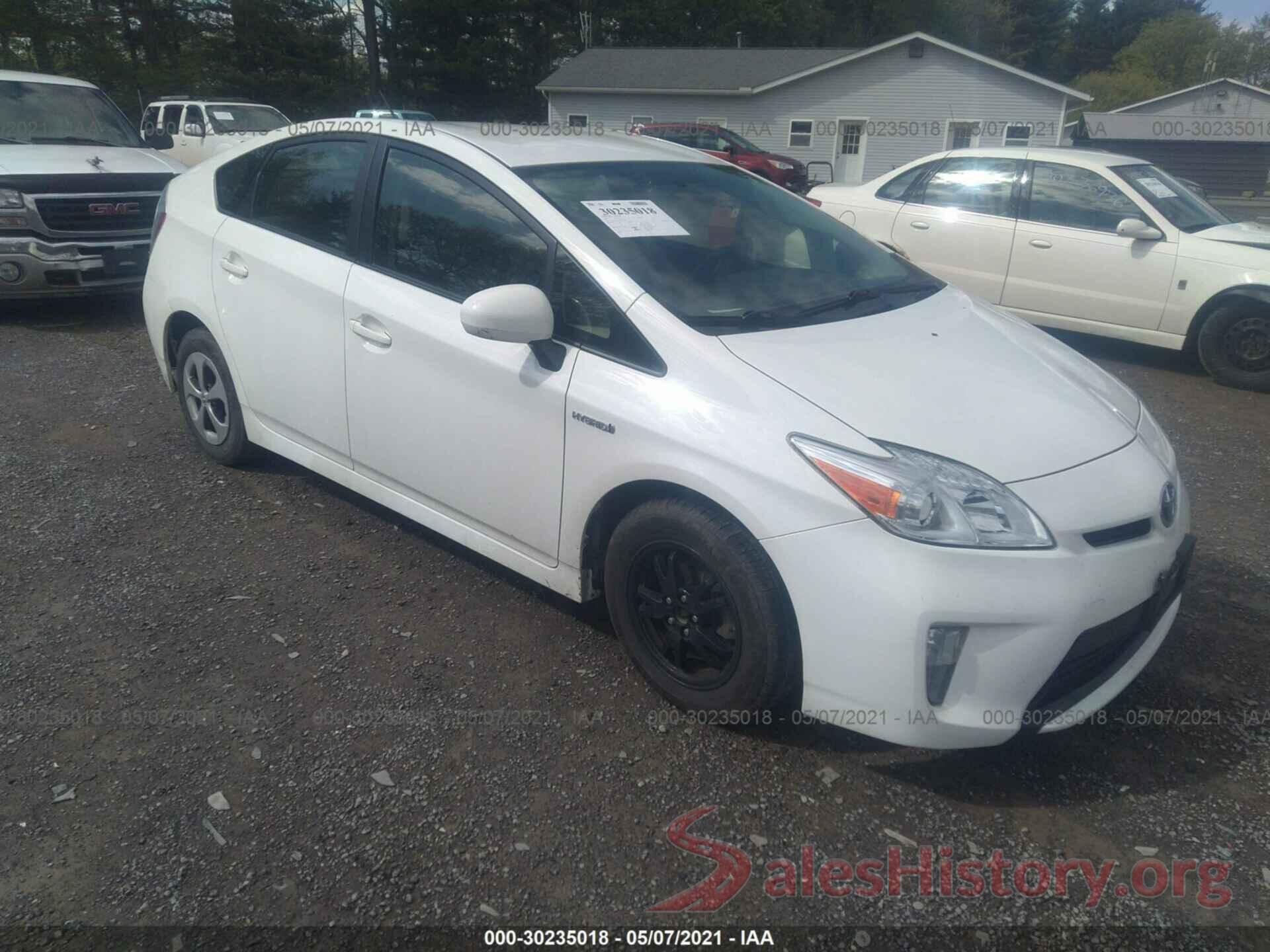 JTDKN3DU8F1953129 2015 TOYOTA PRIUS