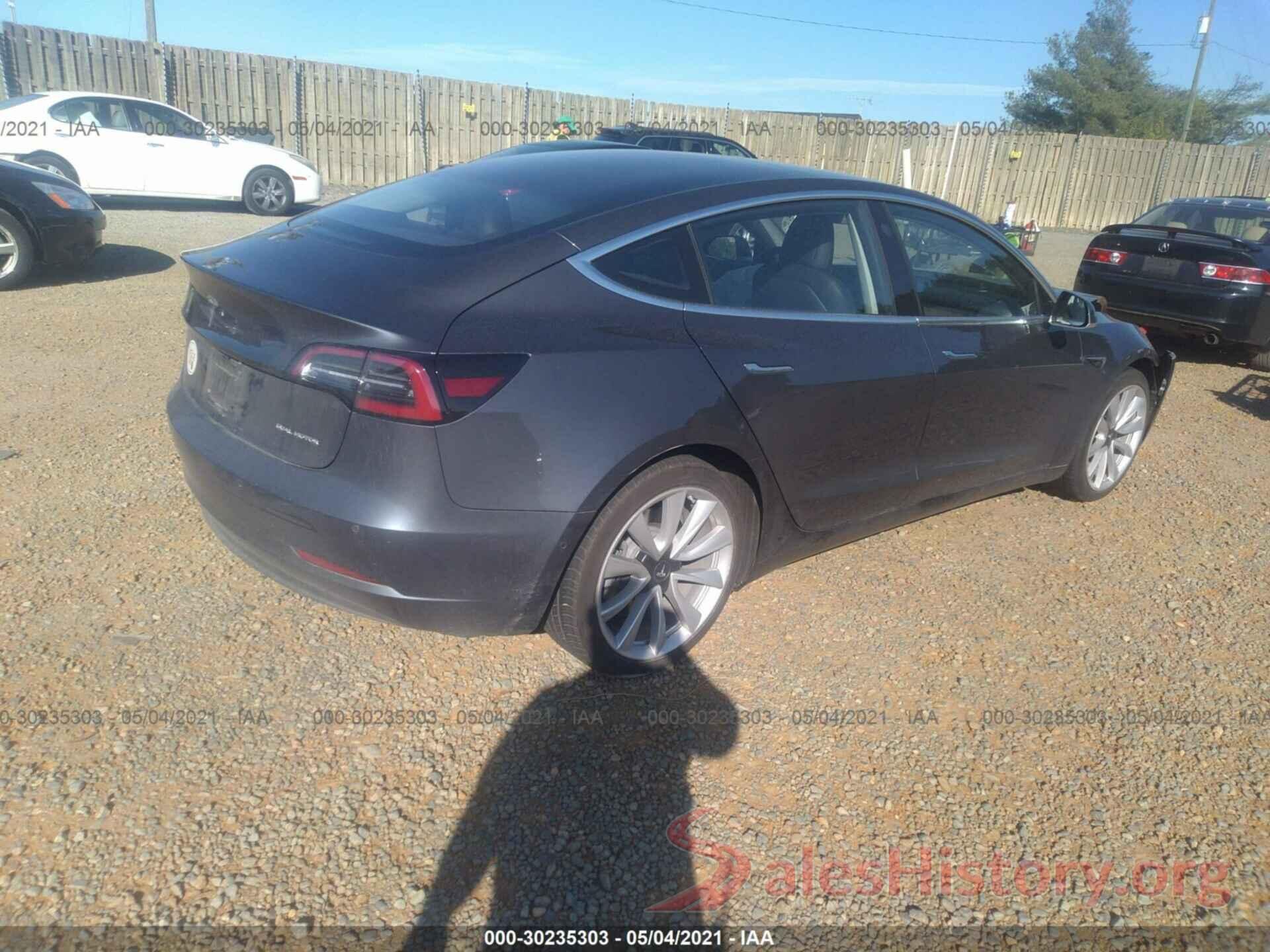 5YJ3E1EB7JF145523 2018 TESLA MODEL 3