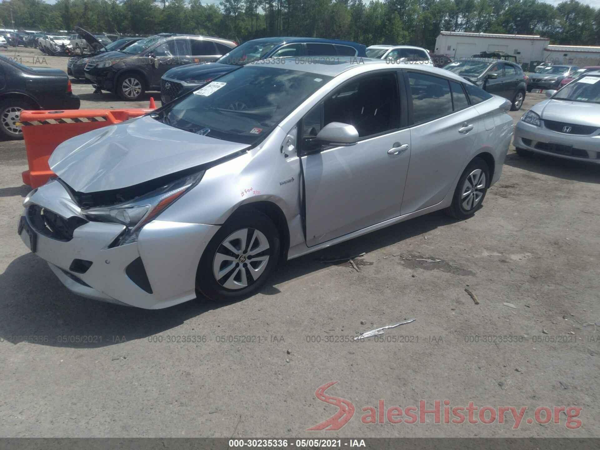 JTDKARFU1J3056730 2018 TOYOTA PRIUS