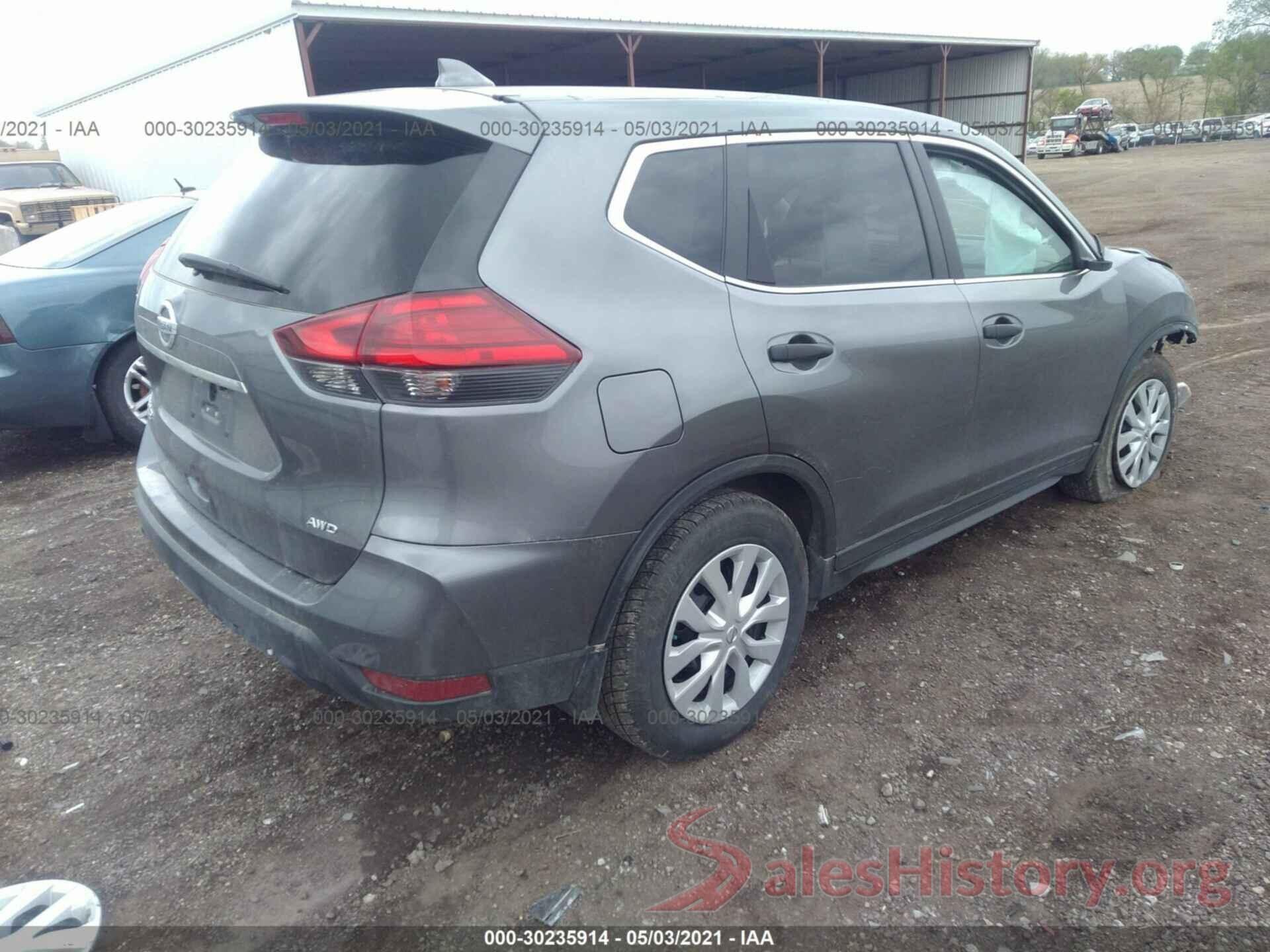 5N1AT2MM9HC786617 2017 NISSAN ROGUE