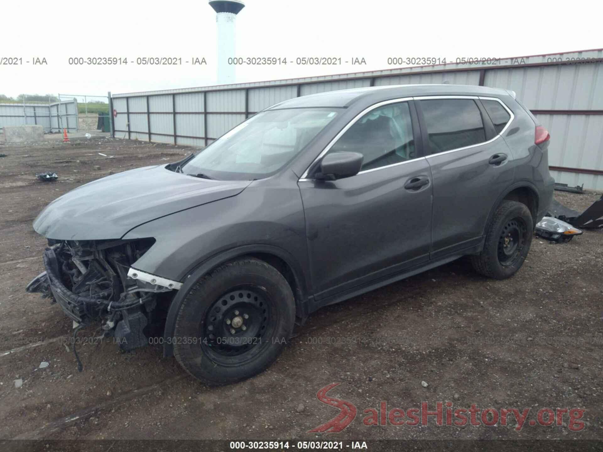 5N1AT2MM9HC786617 2017 NISSAN ROGUE