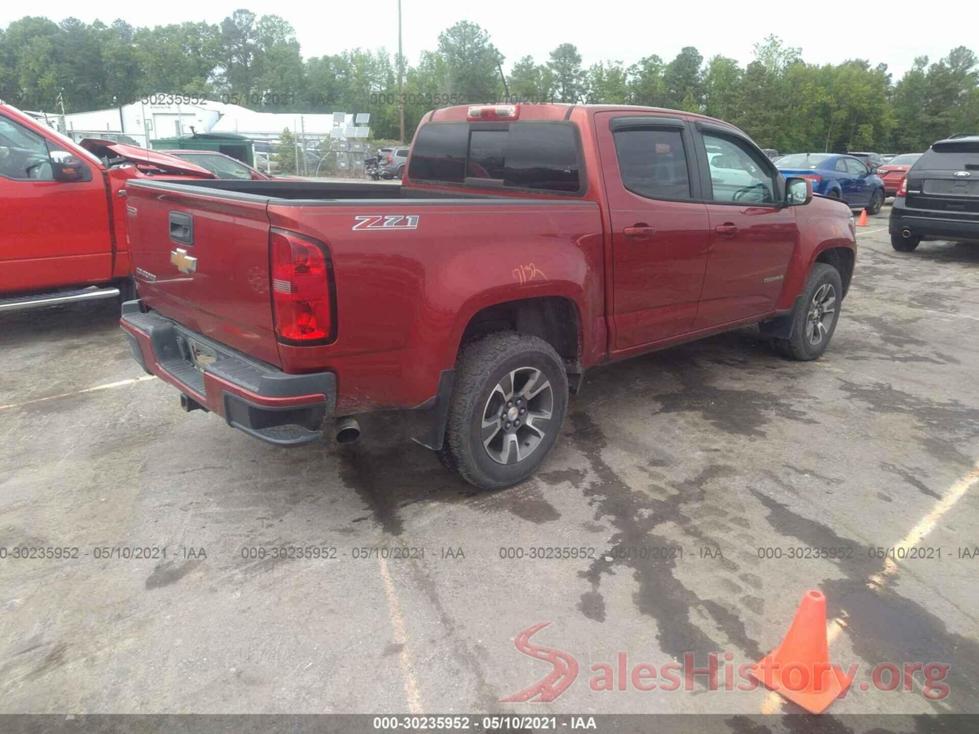 1GCGSDE35G1122523 2016 CHEVROLET COLORADO