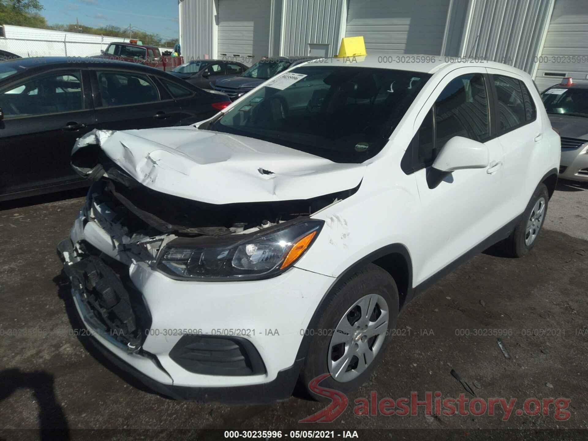 KL7CJKSB2HB105334 2017 CHEVROLET TRAX