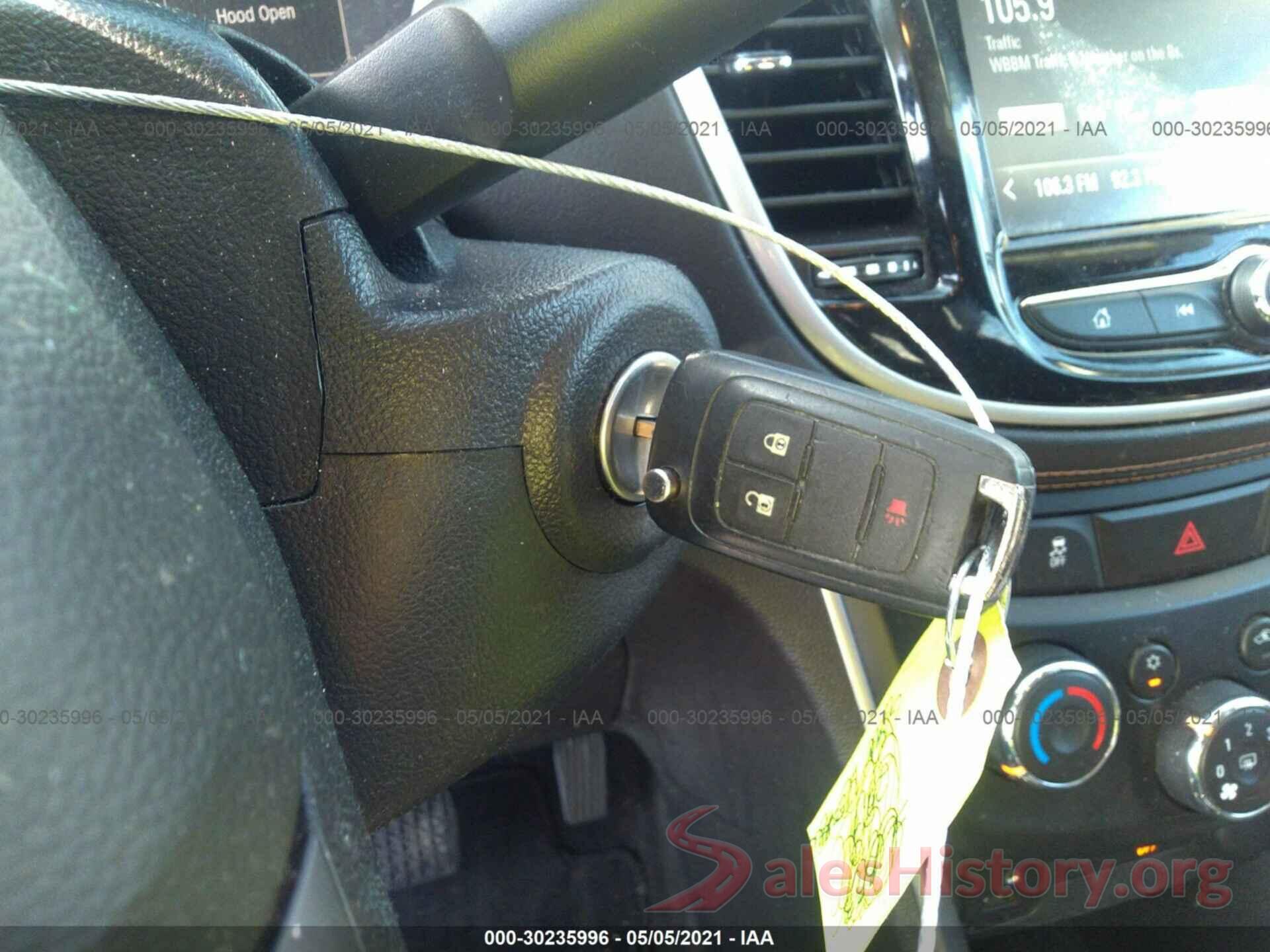 KL7CJKSB2HB105334 2017 CHEVROLET TRAX