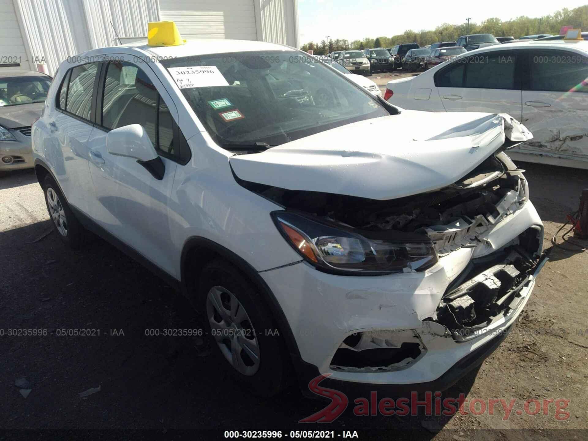 KL7CJKSB2HB105334 2017 CHEVROLET TRAX