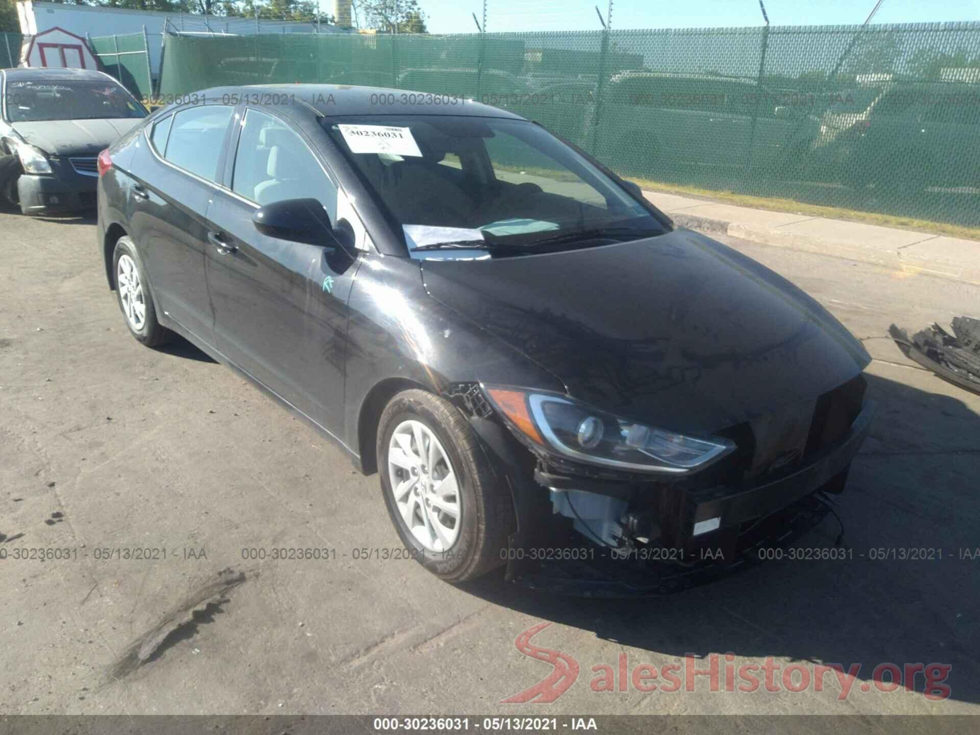 5NPD74LF8JH334009 2018 HYUNDAI ELANTRA