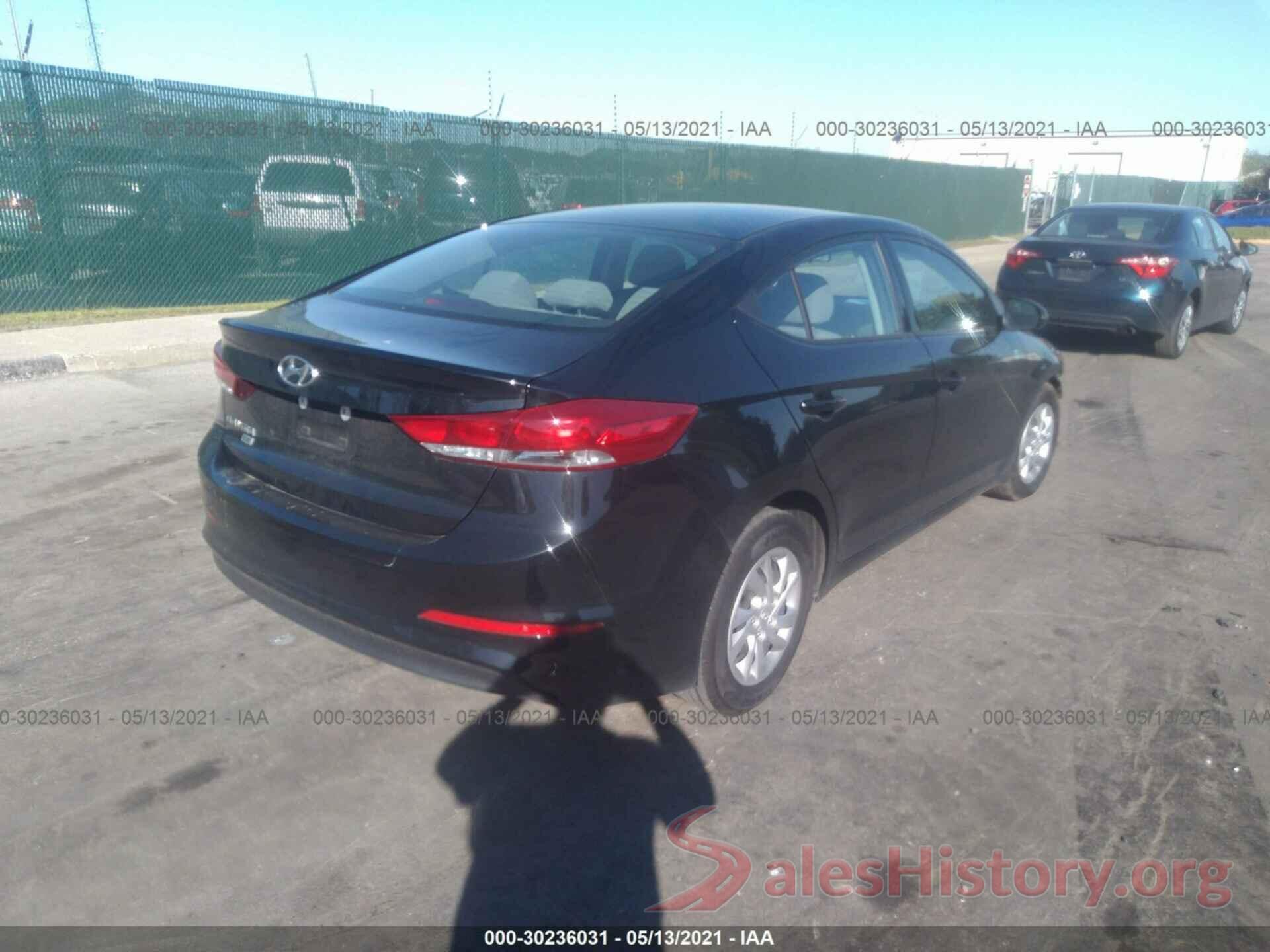 5NPD74LF8JH334009 2018 HYUNDAI ELANTRA