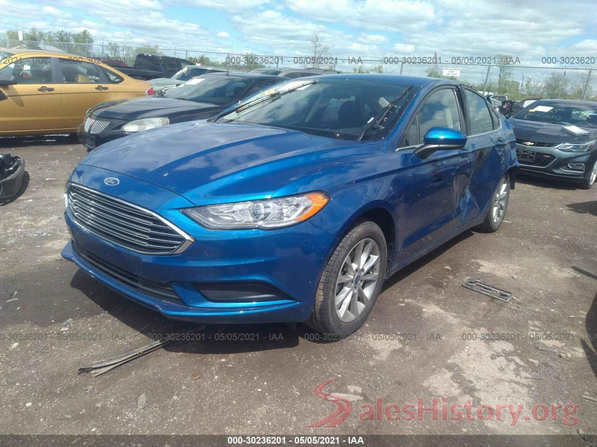 3FA6P0H70HR378487 2017 FORD FUSION