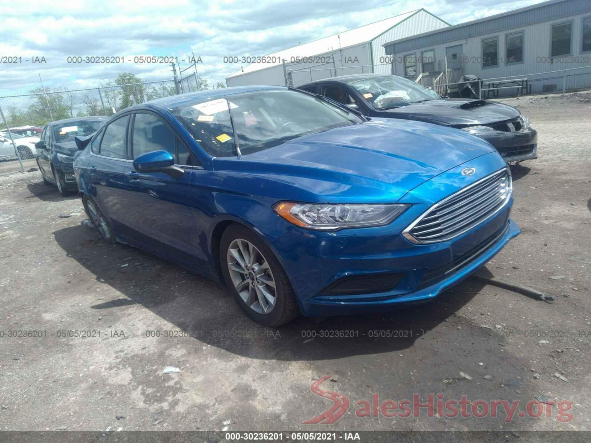 3FA6P0H70HR378487 2017 FORD FUSION