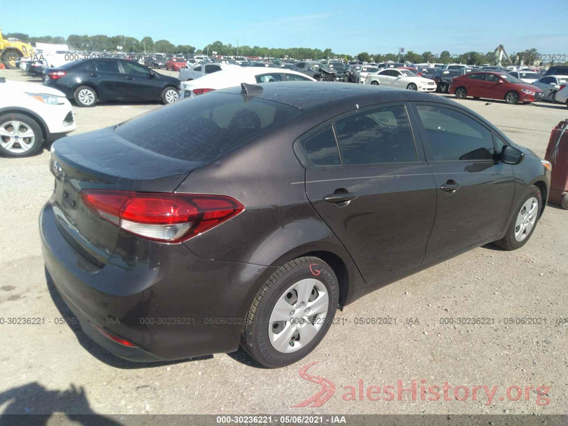 3KPFL4A73JE201887 2018 KIA FORTE