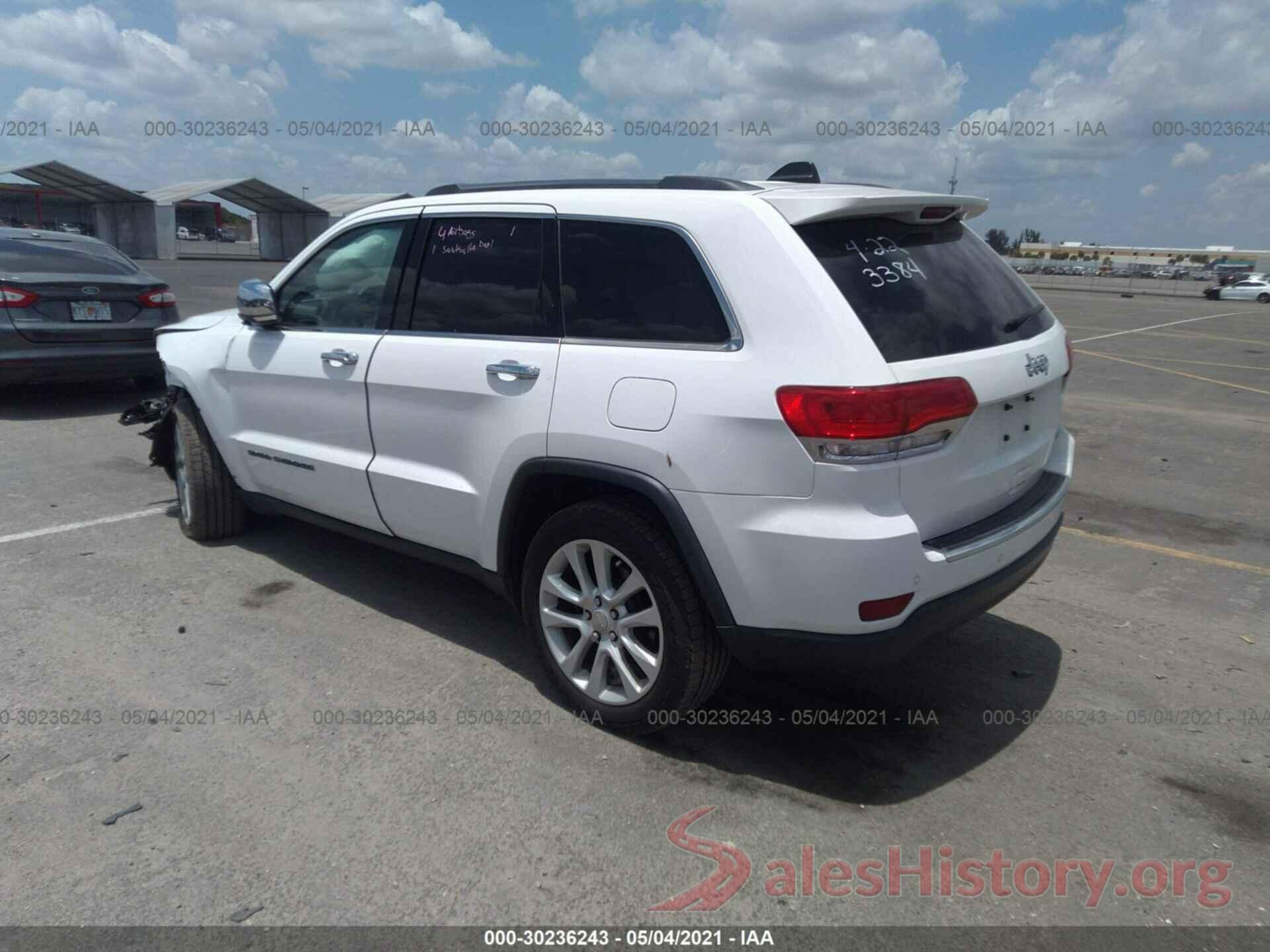 1C4RJEBG3HC923384 2017 JEEP GRAND CHEROKEE