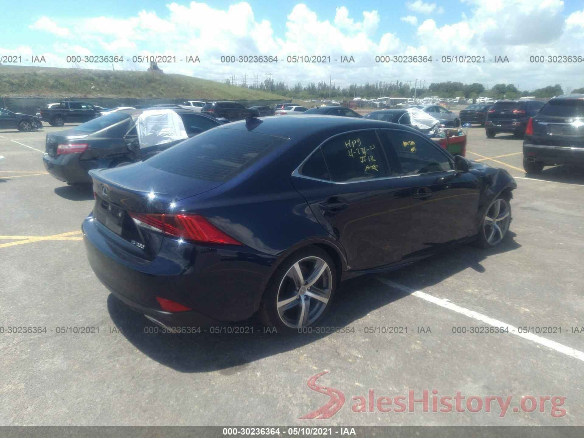 JTHBA1D29J5070400 2018 LEXUS IS