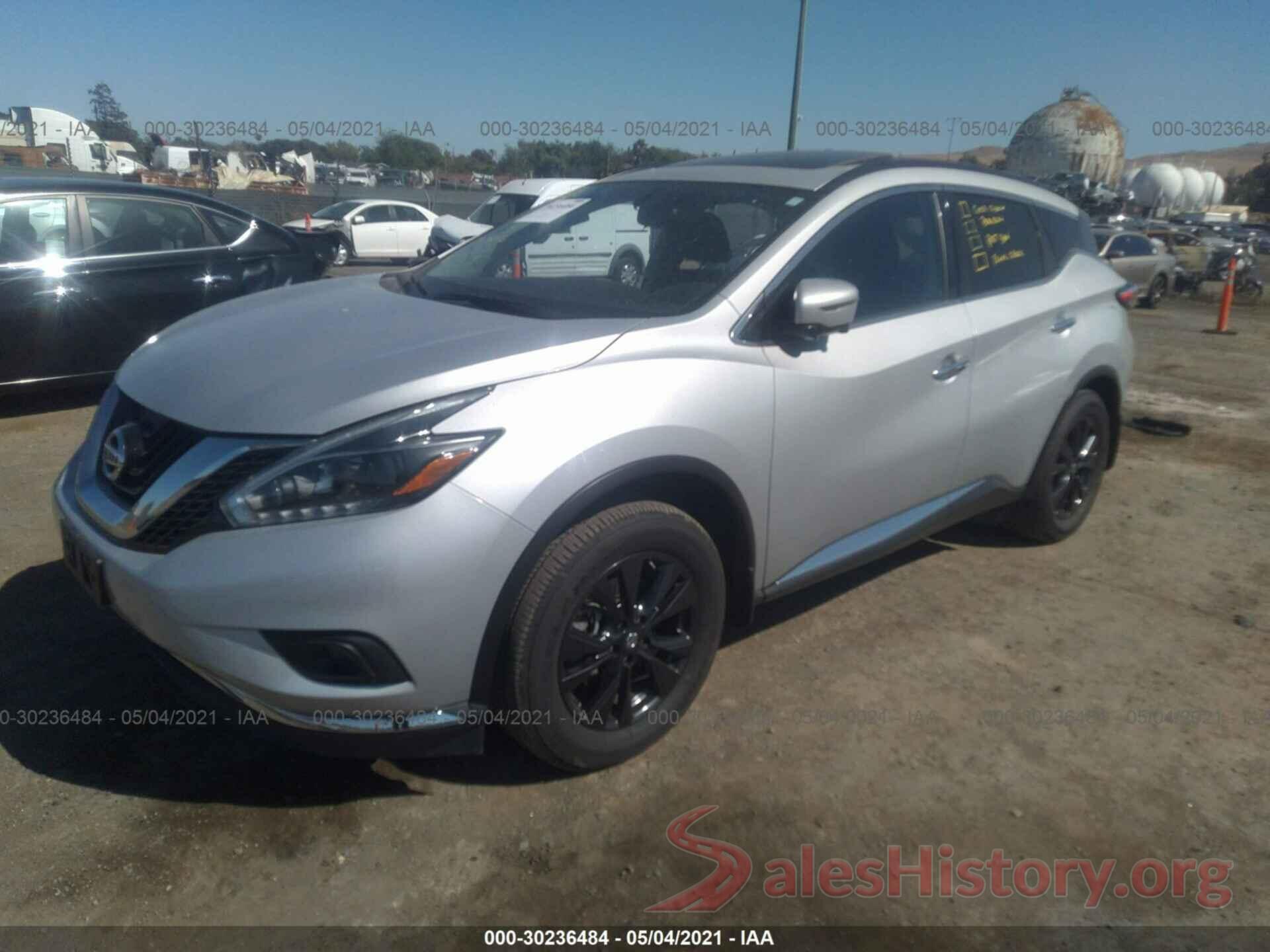 5N1AZ2MH6JN164696 2018 NISSAN MURANO