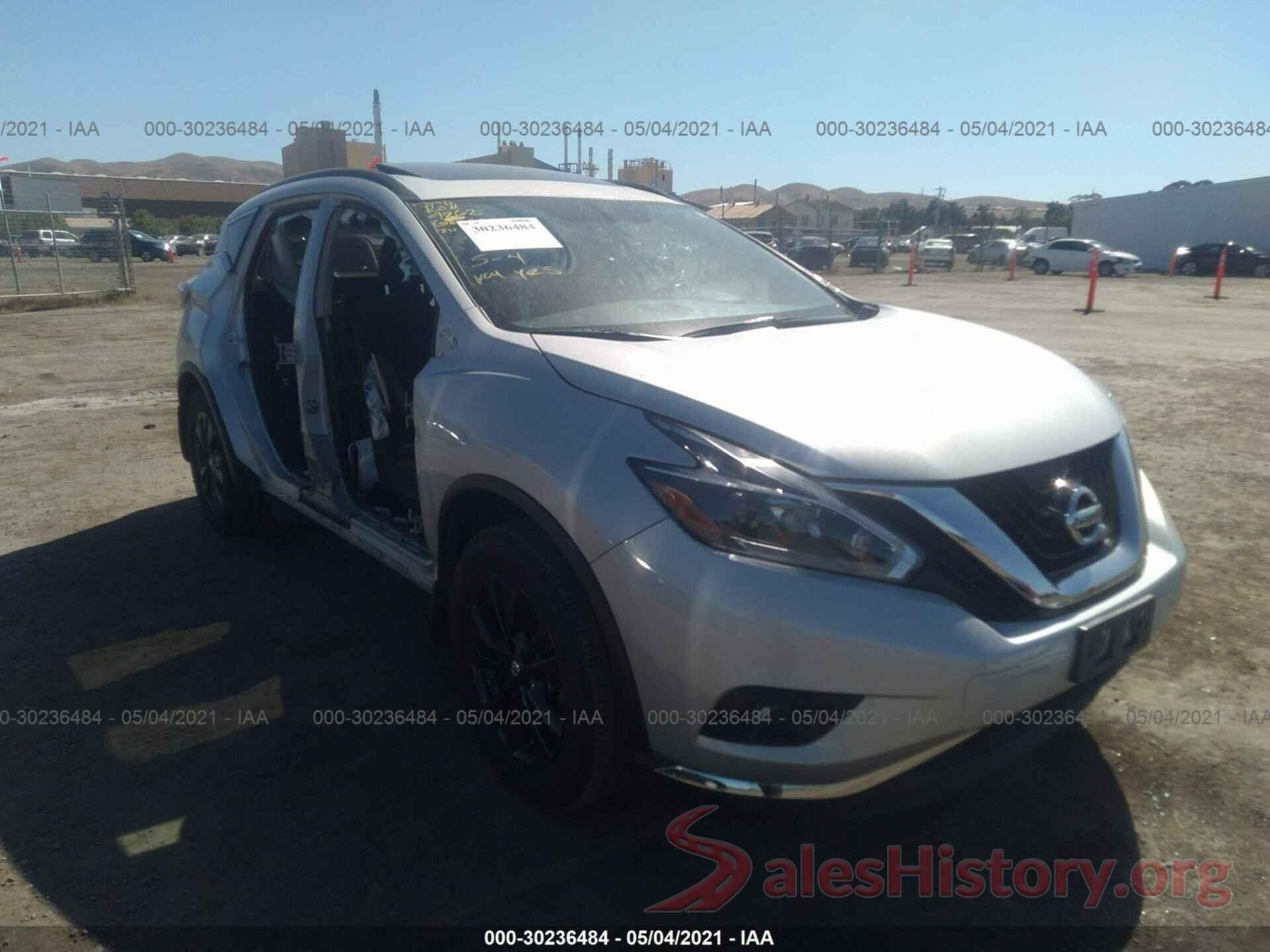 5N1AZ2MH6JN164696 2018 NISSAN MURANO