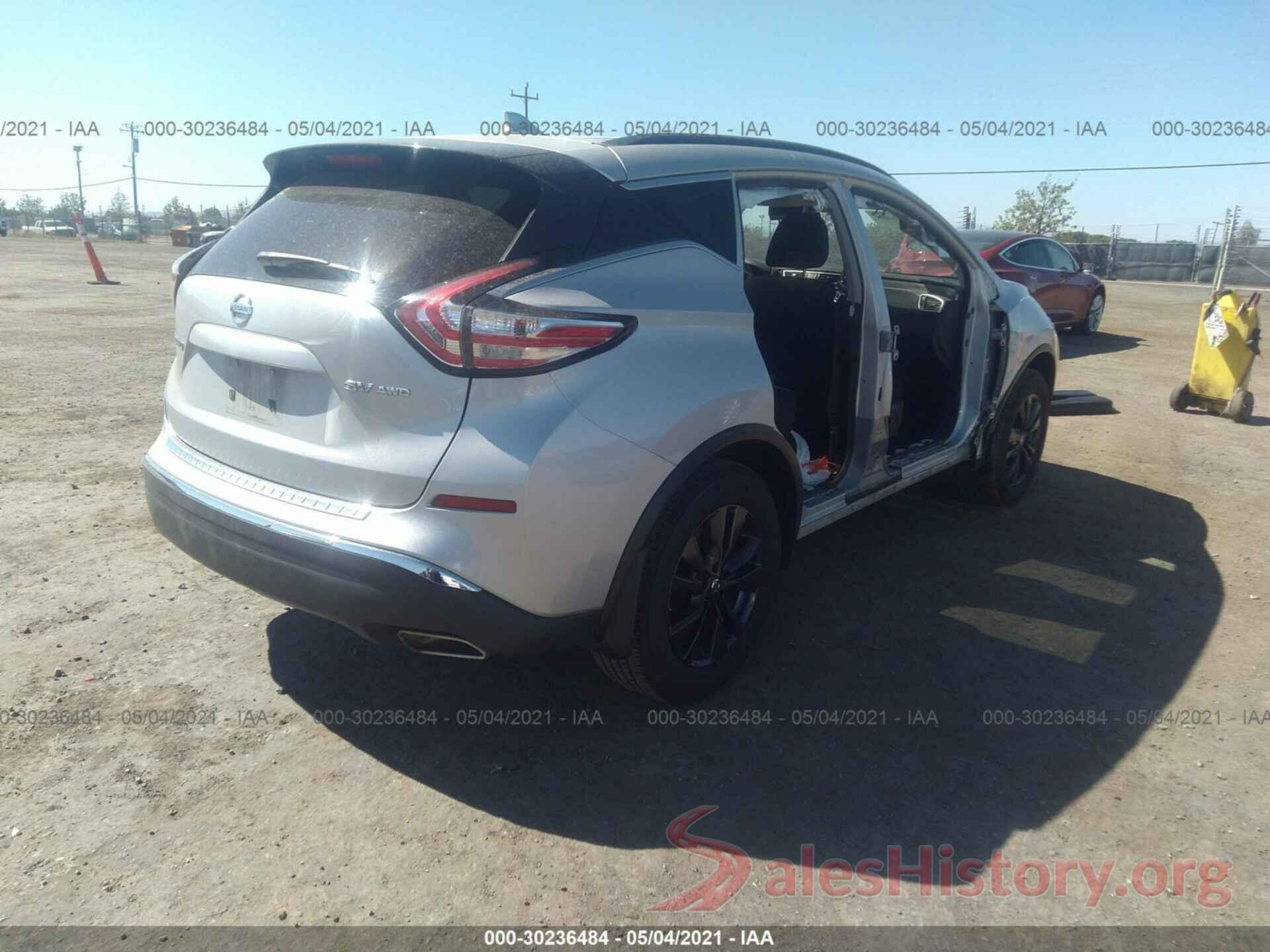 5N1AZ2MH6JN164696 2018 NISSAN MURANO