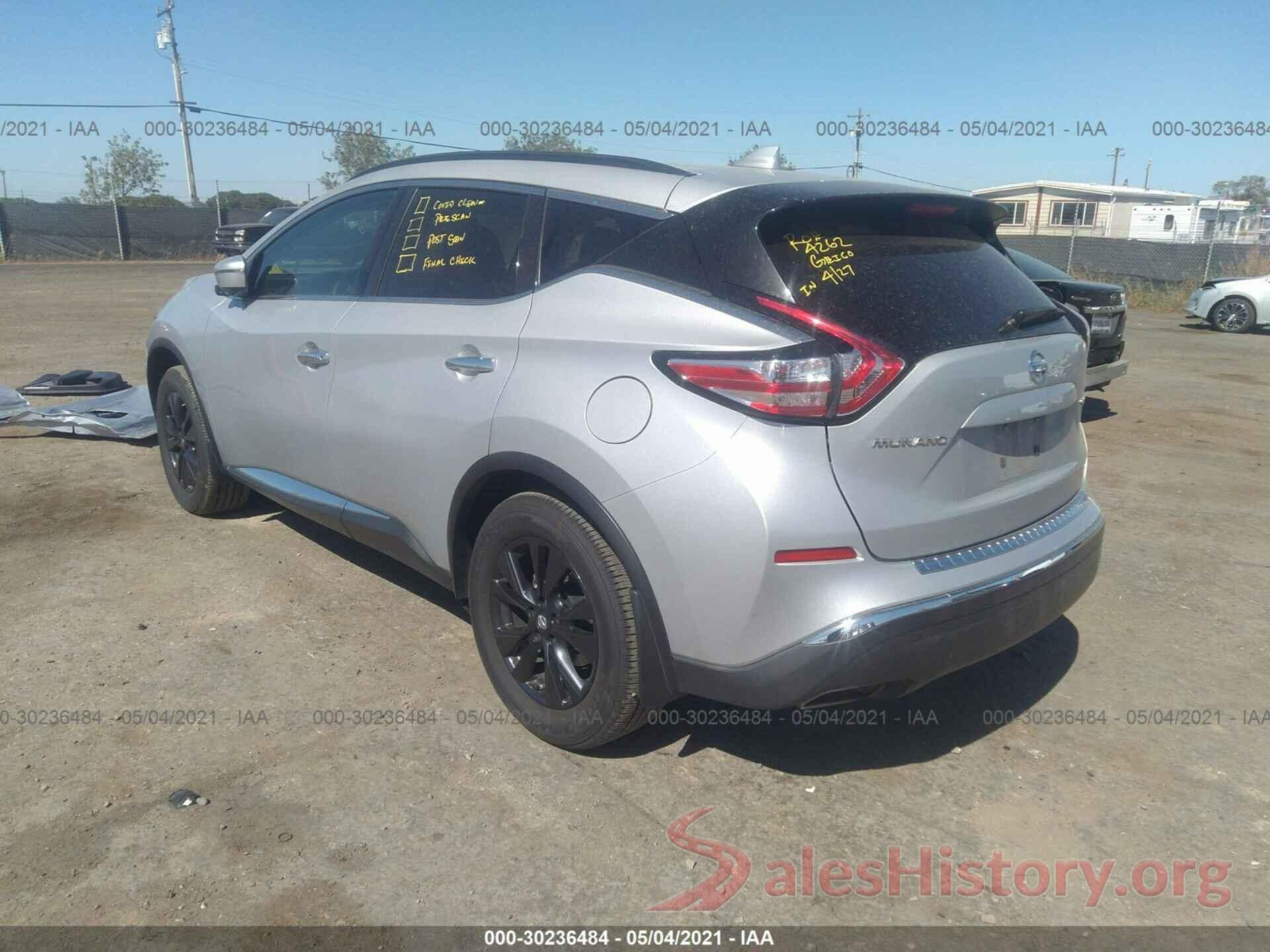 5N1AZ2MH6JN164696 2018 NISSAN MURANO