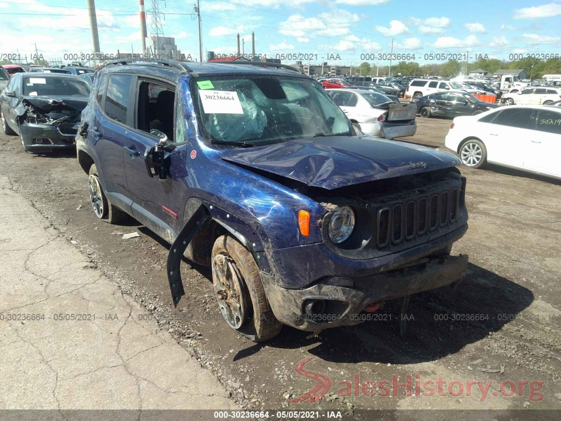 ZACCJBCB7HPG58004 2017 JEEP RENEGADE