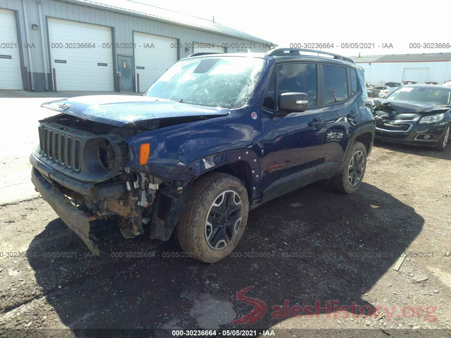 ZACCJBCB7HPG58004 2017 JEEP RENEGADE