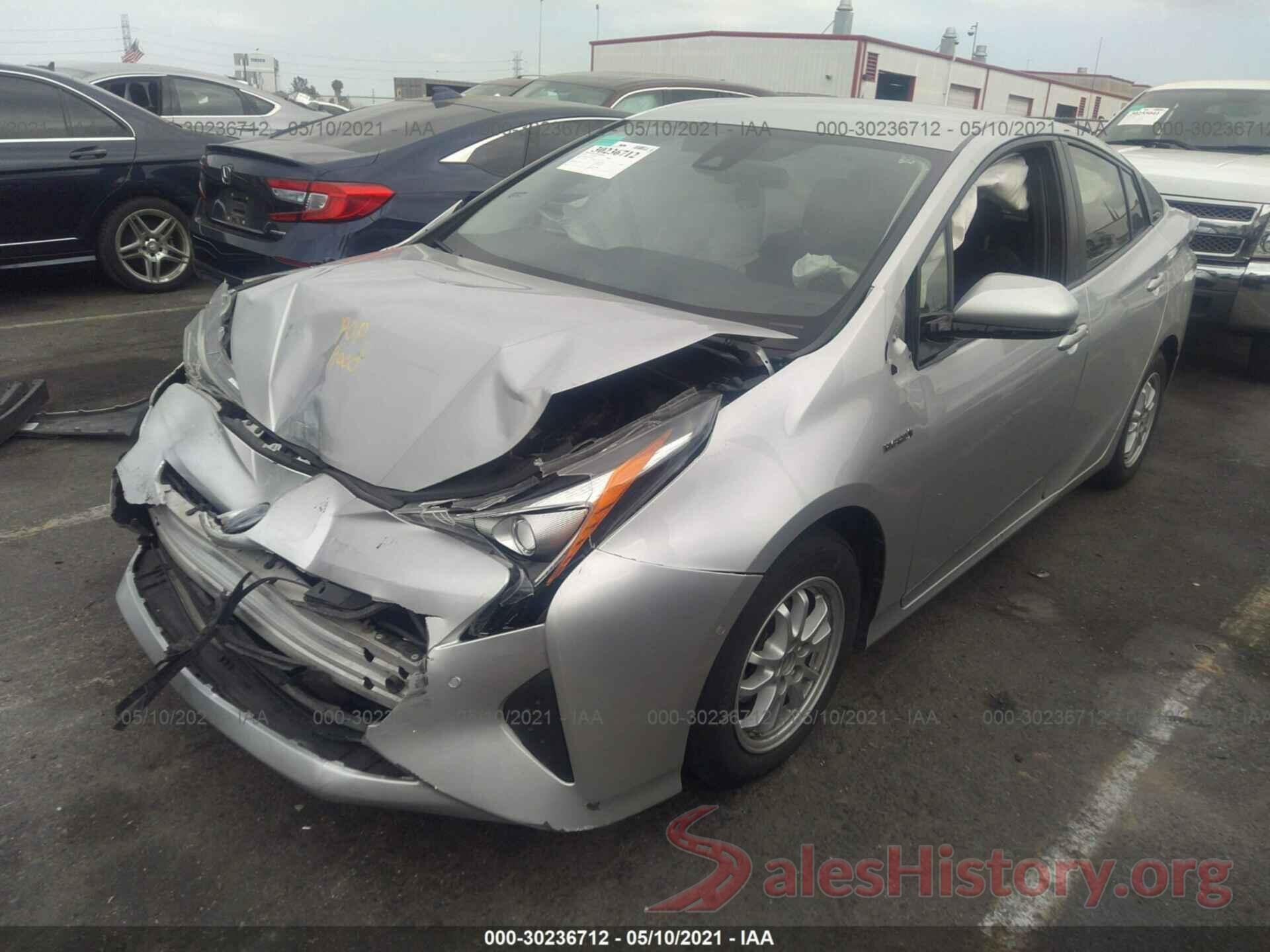 JTDKBRFU3H3576273 2017 TOYOTA PRIUS