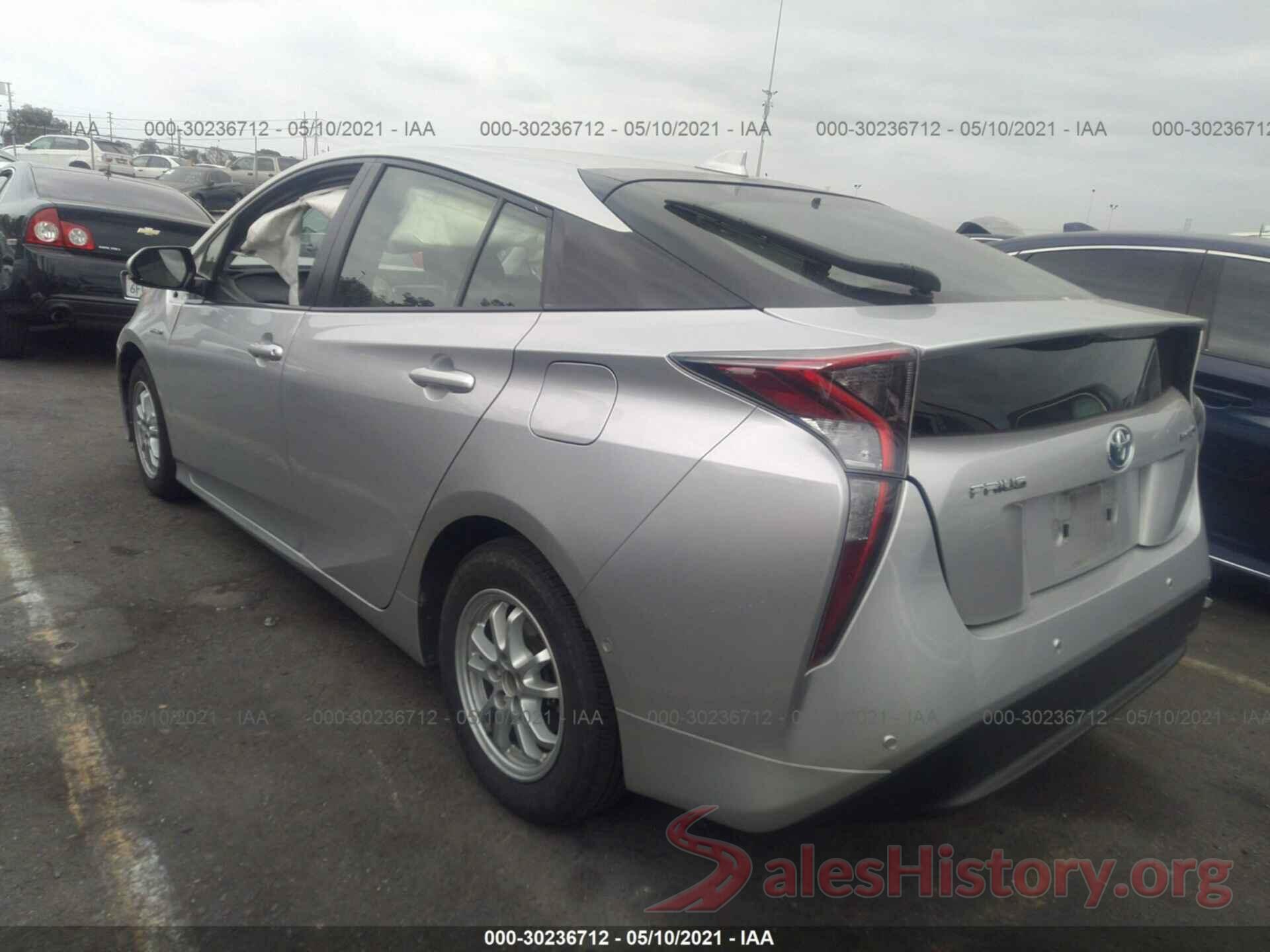 JTDKBRFU3H3576273 2017 TOYOTA PRIUS