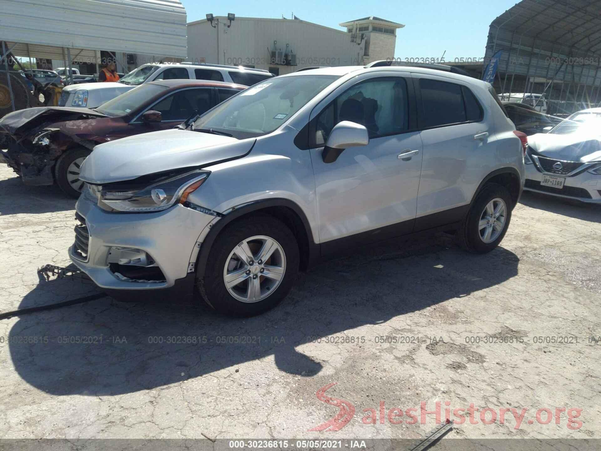 KL7CJLSBXMB334165 2021 CHEVROLET TRAX