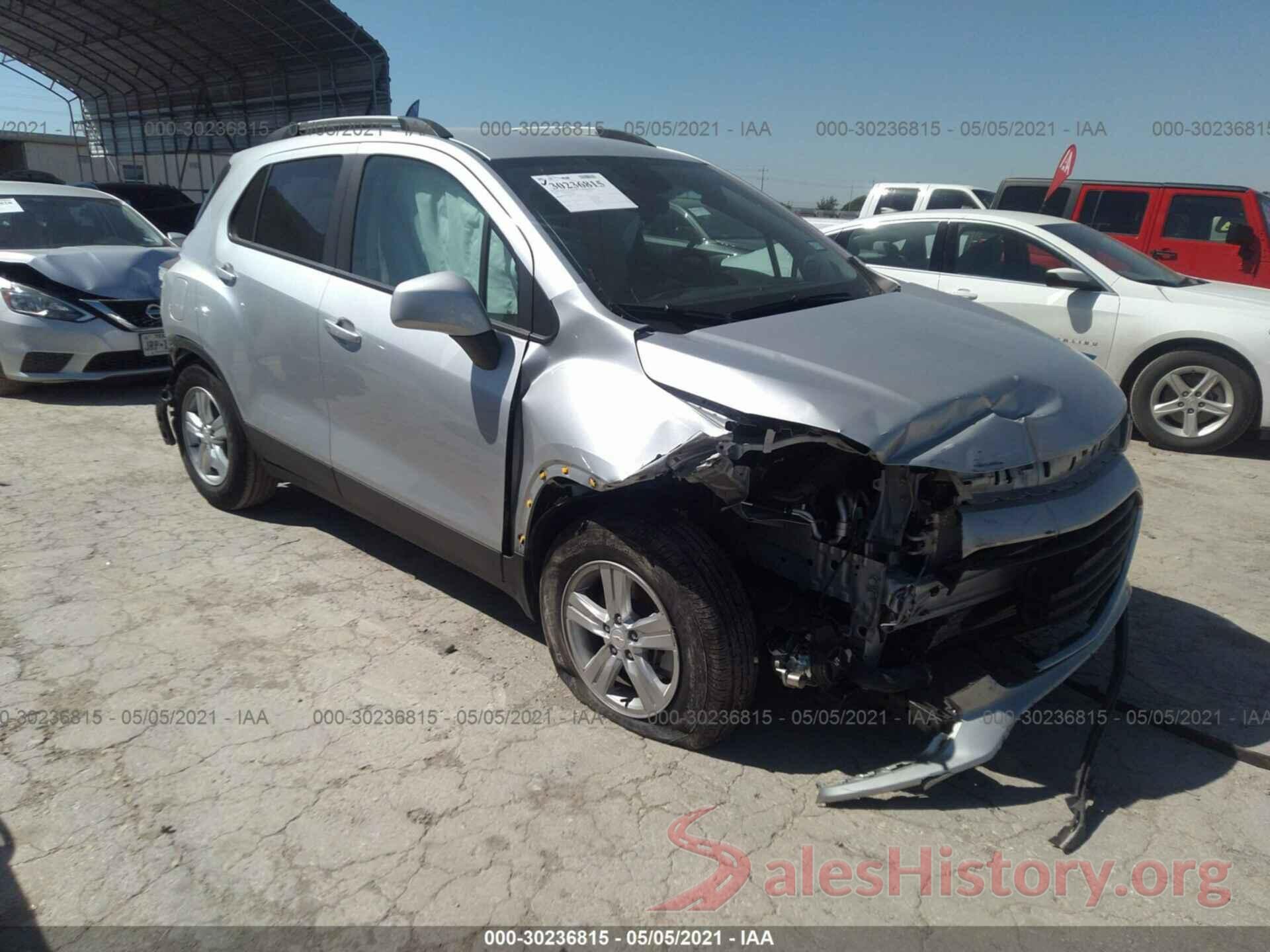 KL7CJLSBXMB334165 2021 CHEVROLET TRAX