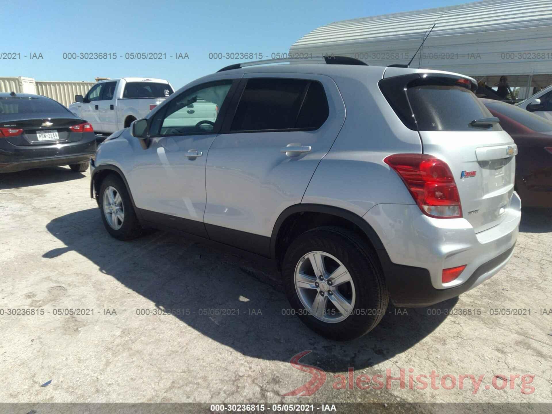 KL7CJLSBXMB334165 2021 CHEVROLET TRAX